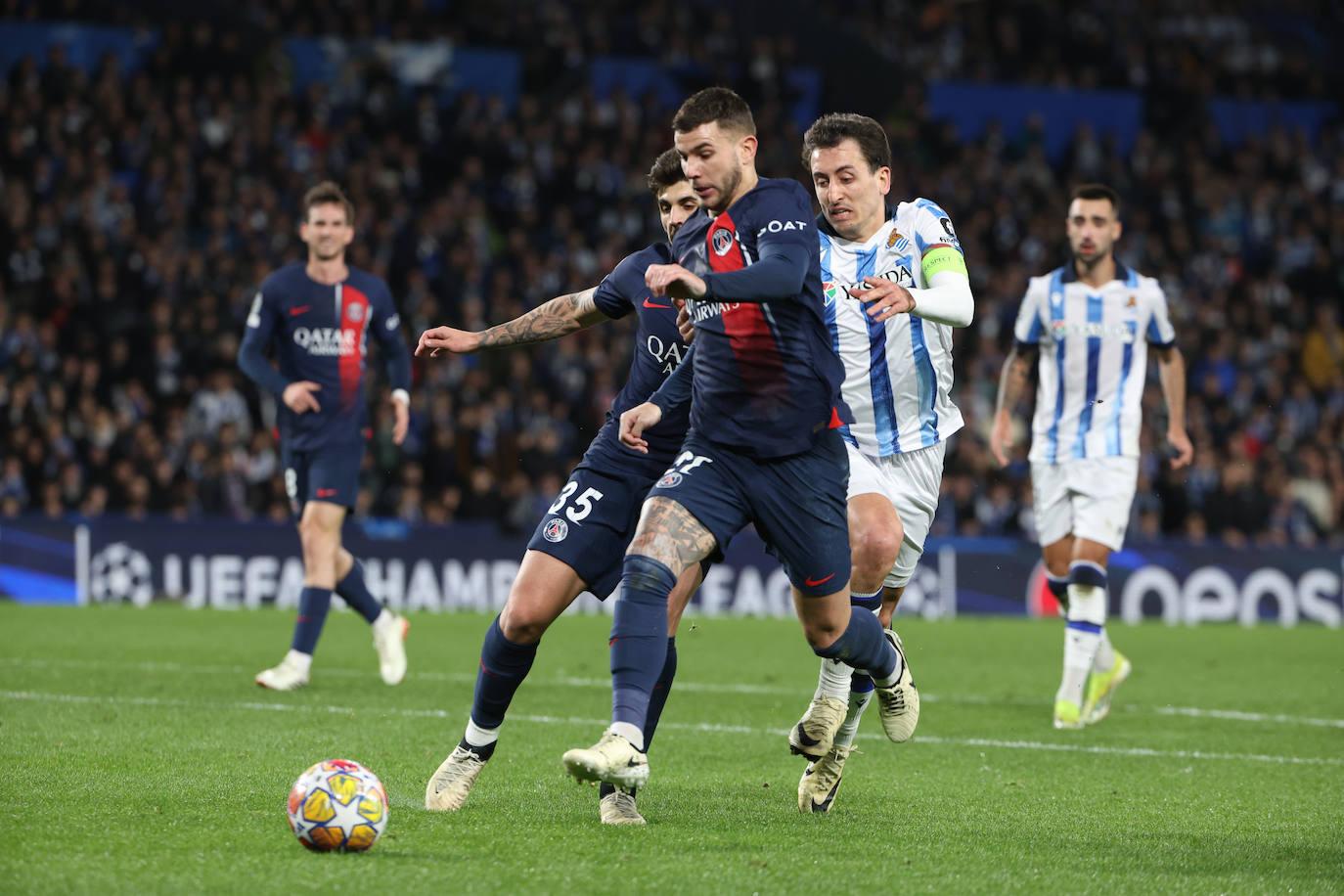Las mejores imágenes del Real Sociedad - PSG