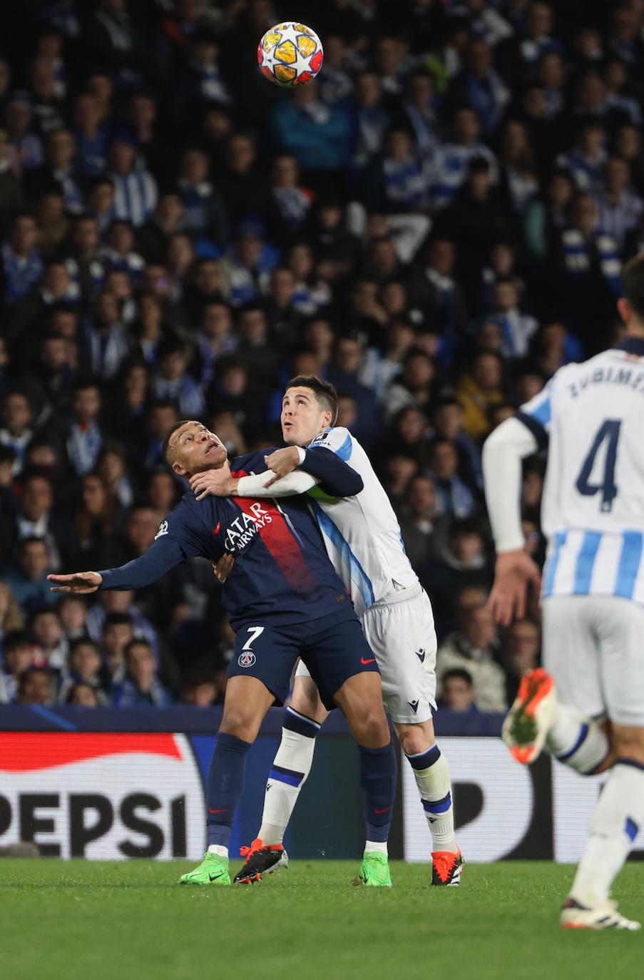 Las mejores imágenes del Real Sociedad - PSG