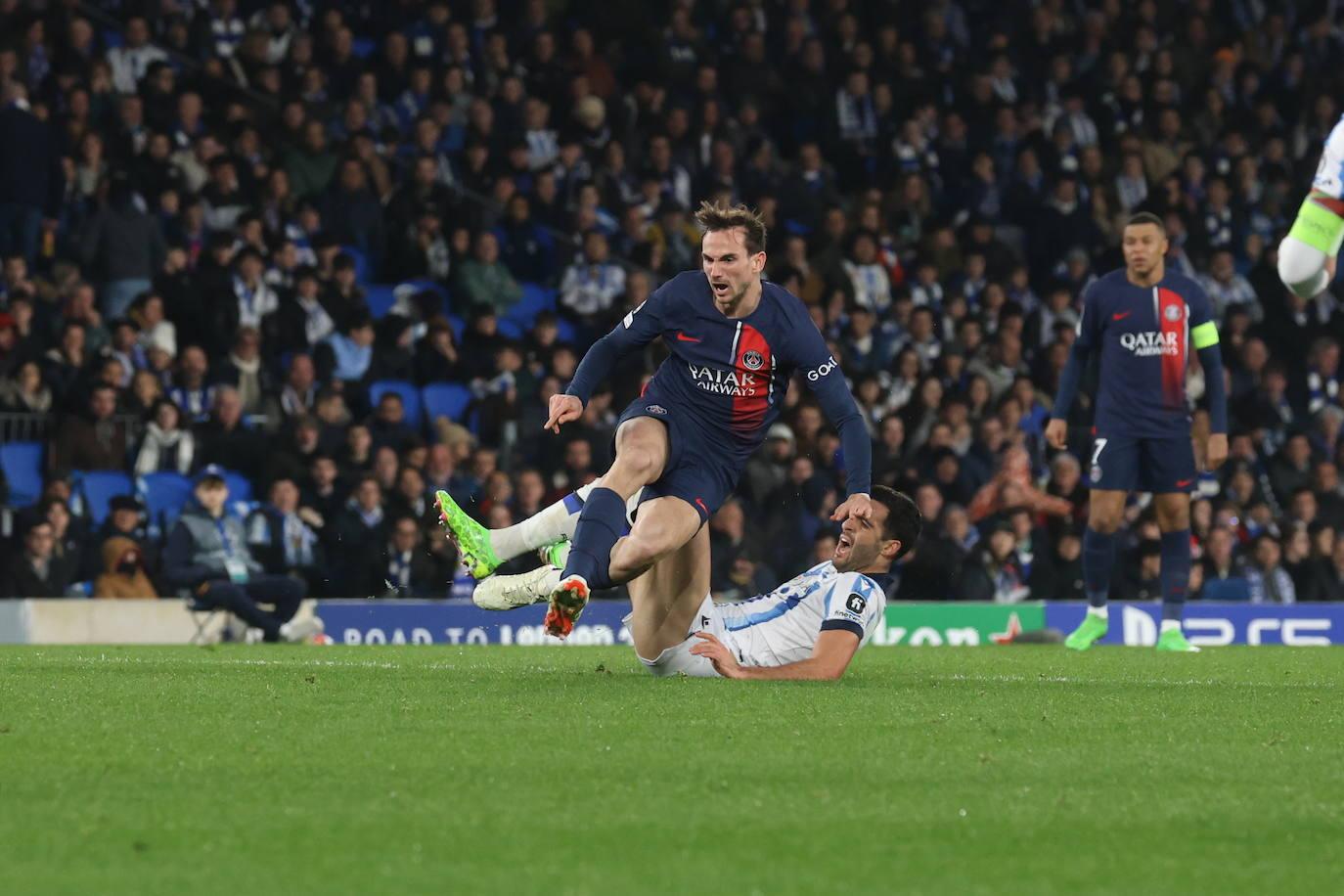 Las mejores imágenes del Real Sociedad - PSG