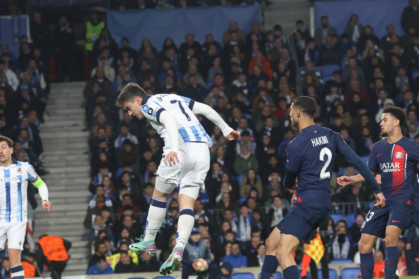 Las mejores imágenes del Real Sociedad - PSG