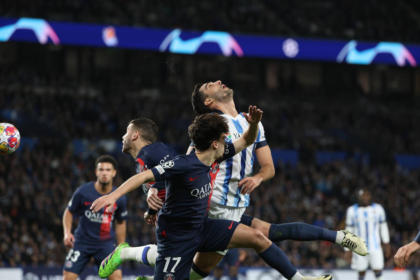 Las mejores imágenes del Real Sociedad - PSG