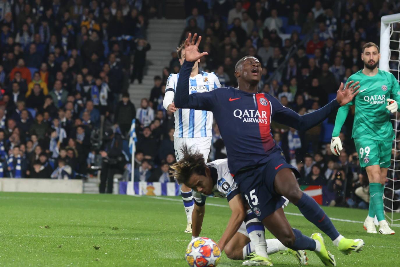 Las mejores imágenes del Real Sociedad - PSG
