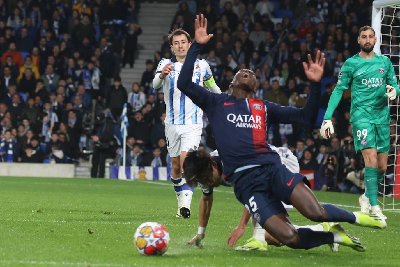 Las mejores imágenes del Real Sociedad - PSG