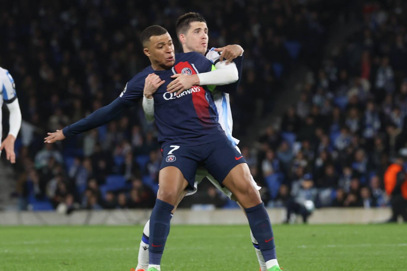 Las mejores imágenes del Real Sociedad - PSG