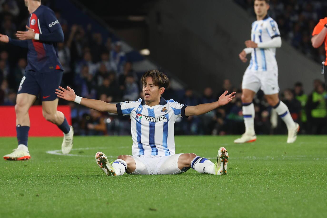 Las mejores imágenes del Real Sociedad - PSG