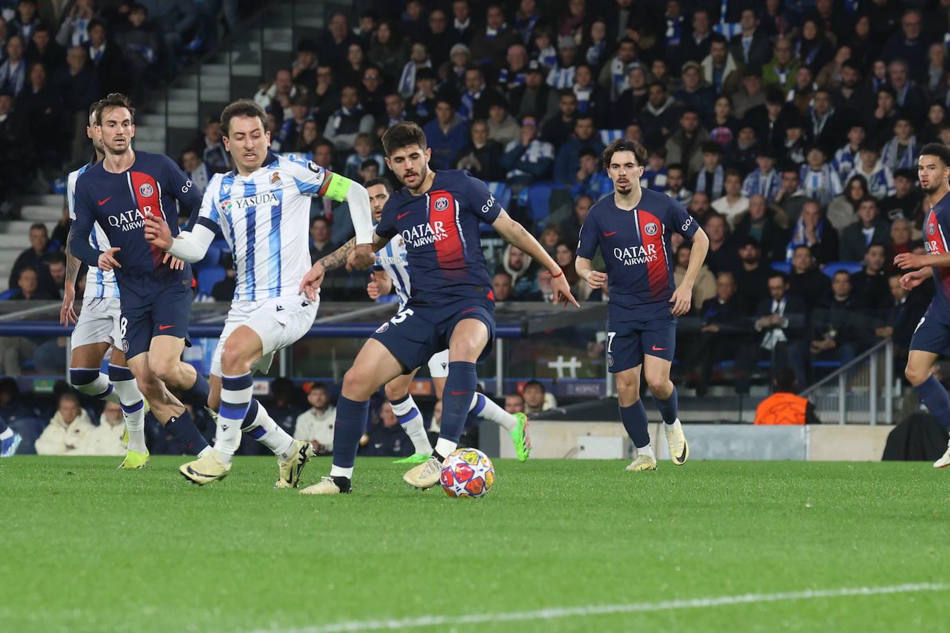 Las mejores imágenes del Real Sociedad - PSG