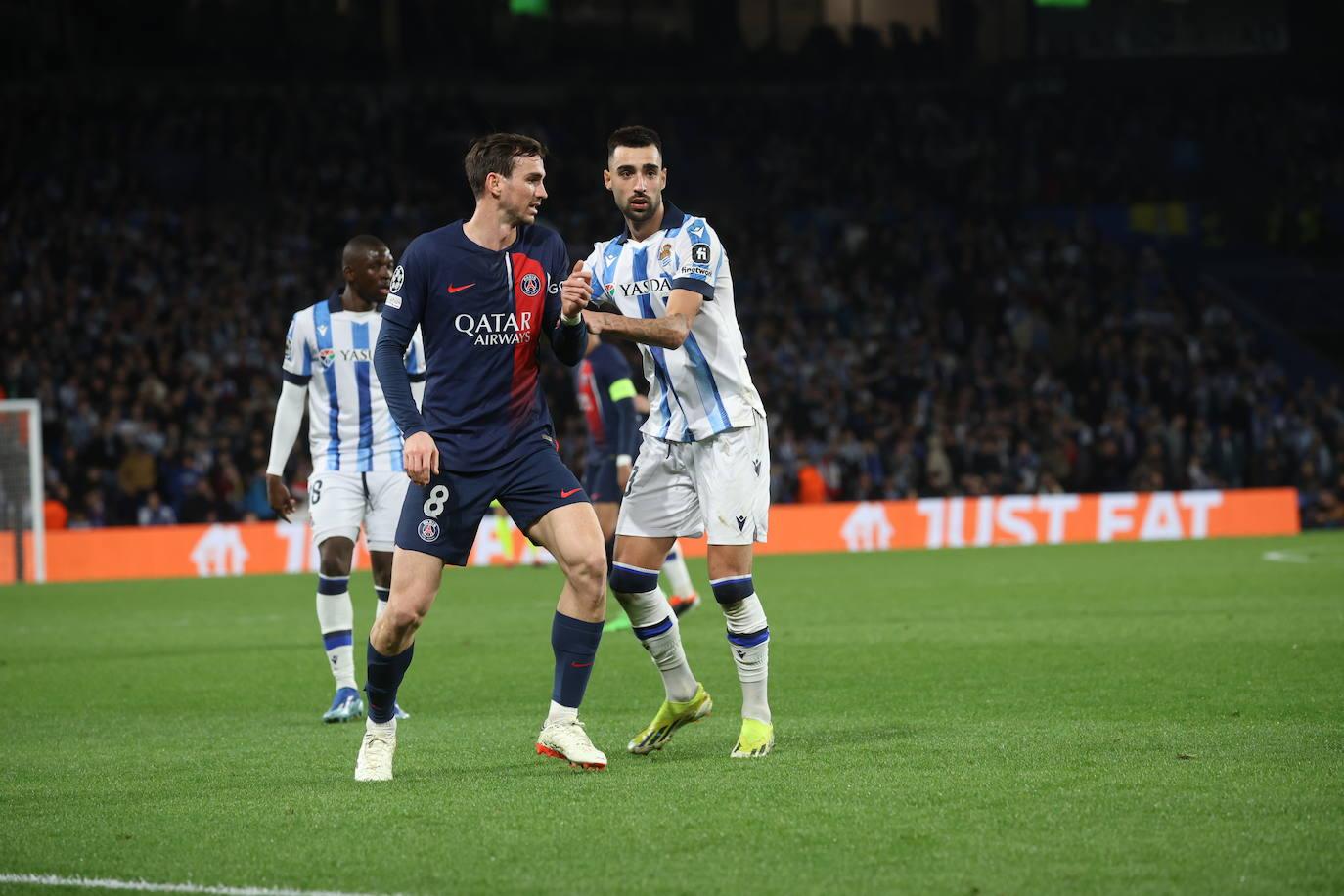 Las mejores imágenes del Real Sociedad - PSG