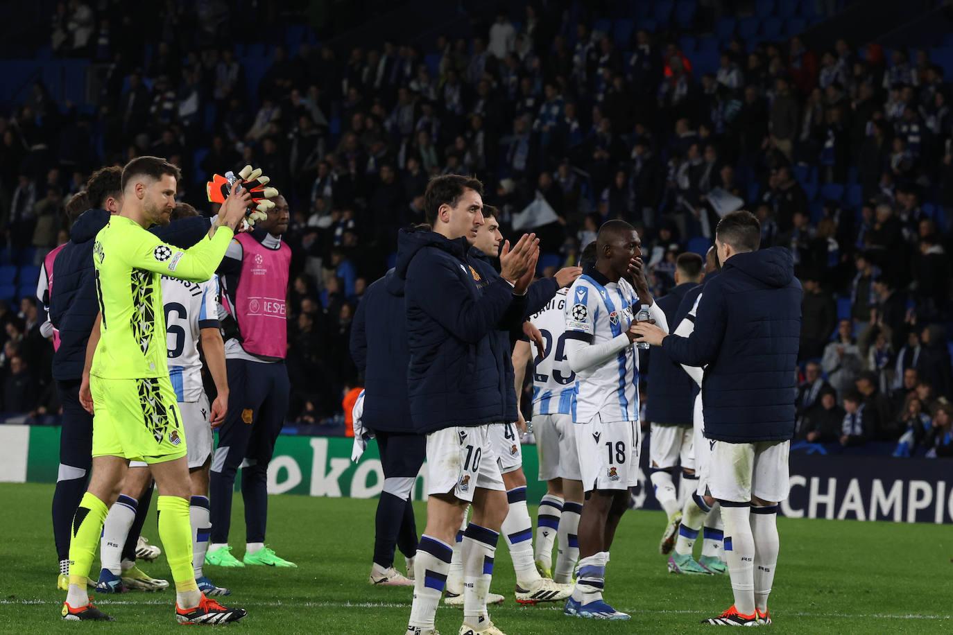 Las mejores imágenes del Real Sociedad - PSG