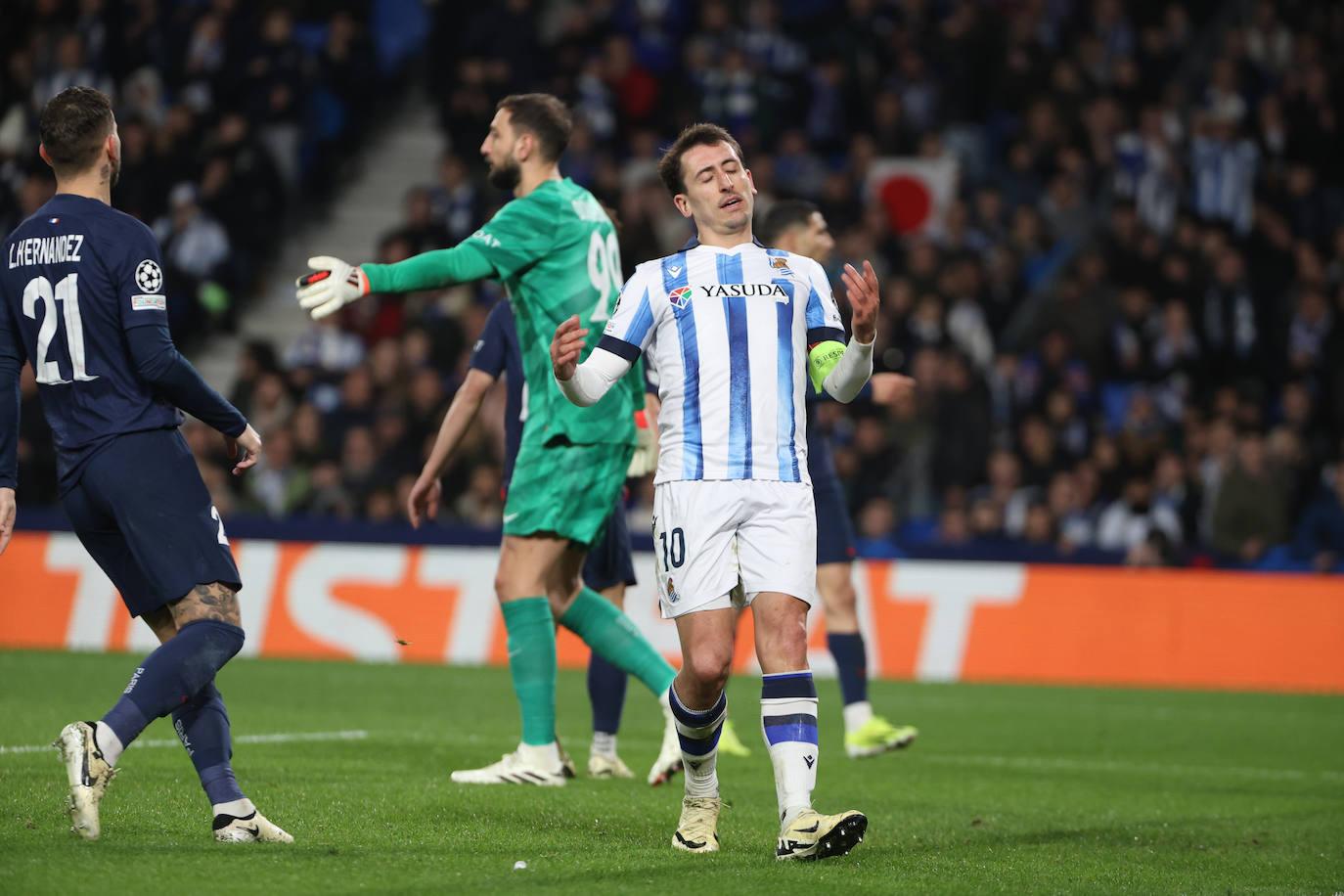 Las mejores imágenes del Real Sociedad - PSG