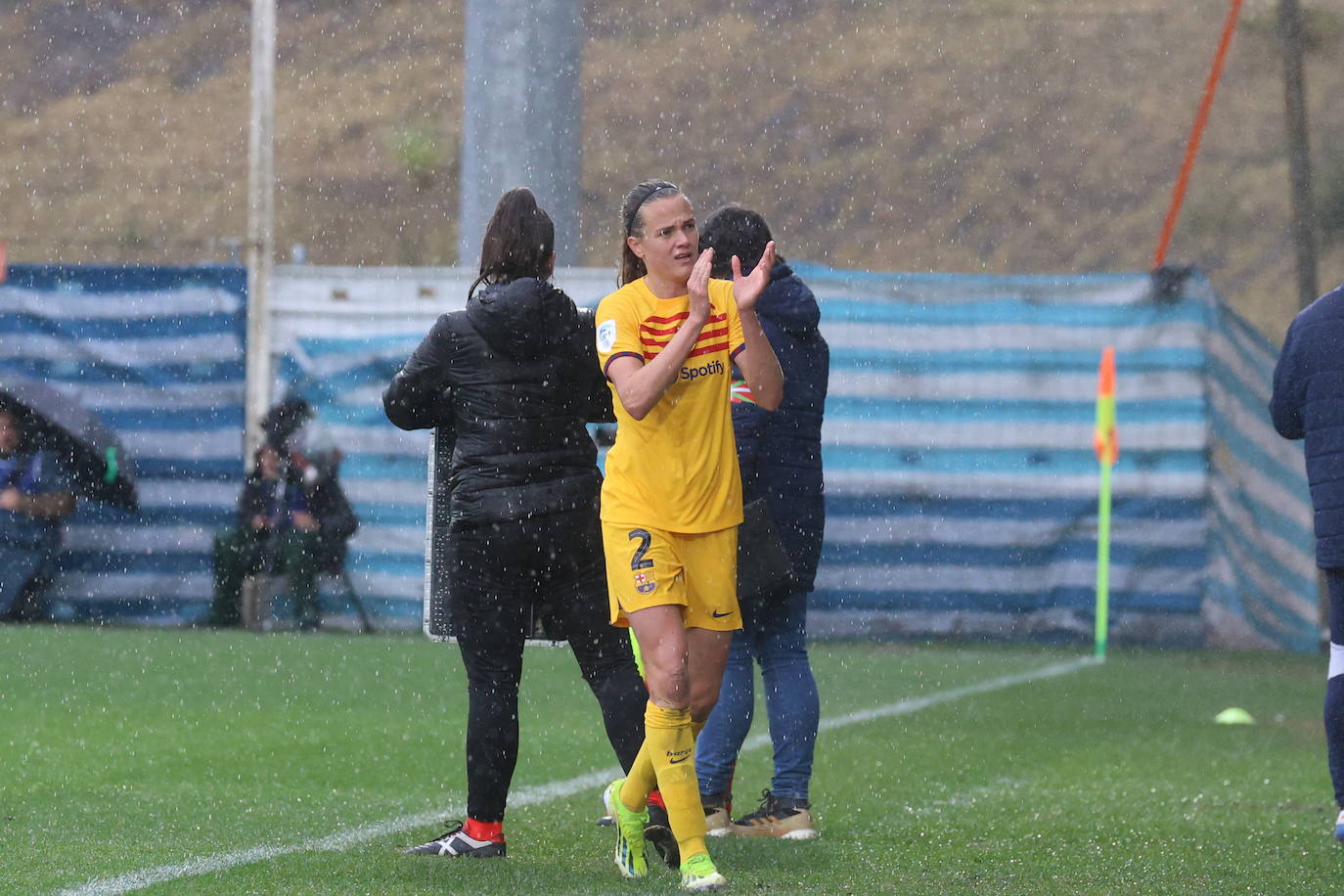 Las mejores imágenes del duelo entre la Real Sociedad y el Barcelona en Zubieta