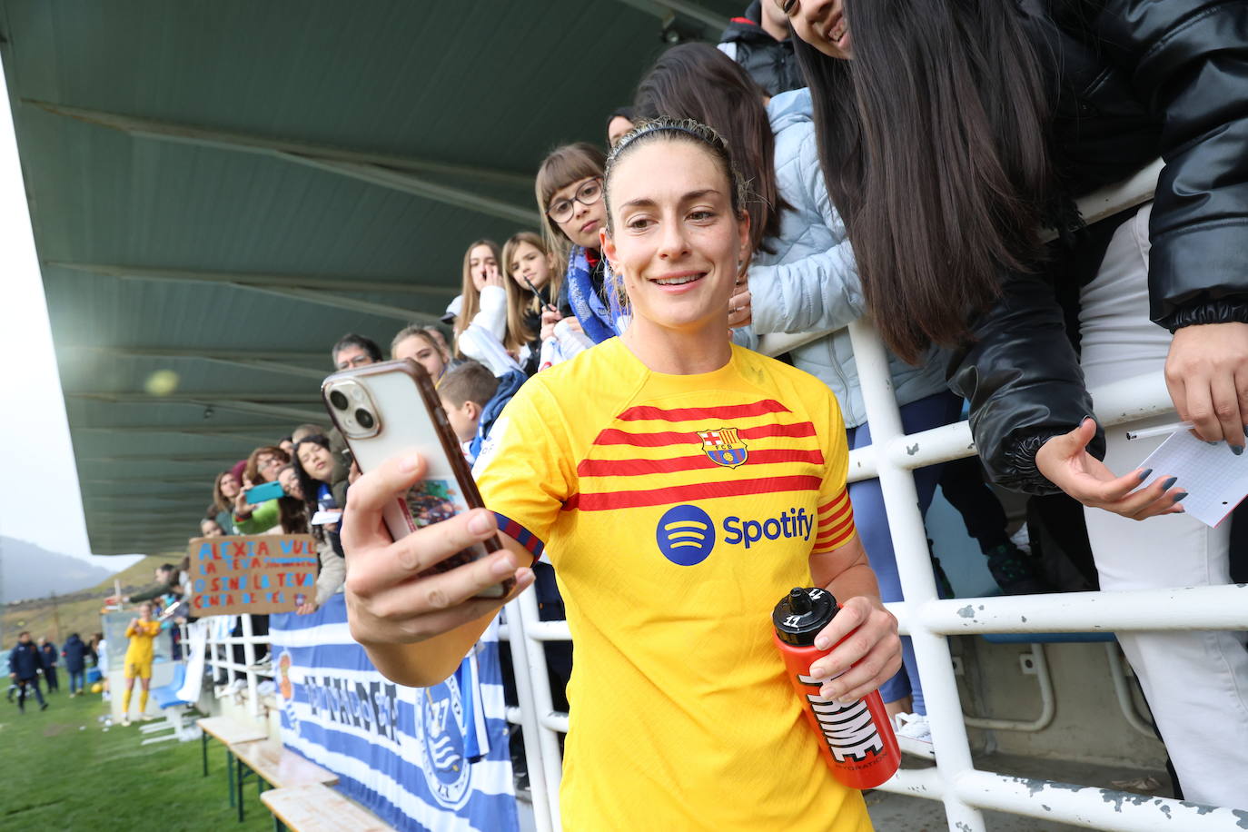 Las mejores imágenes del duelo entre la Real Sociedad y el Barcelona en Zubieta