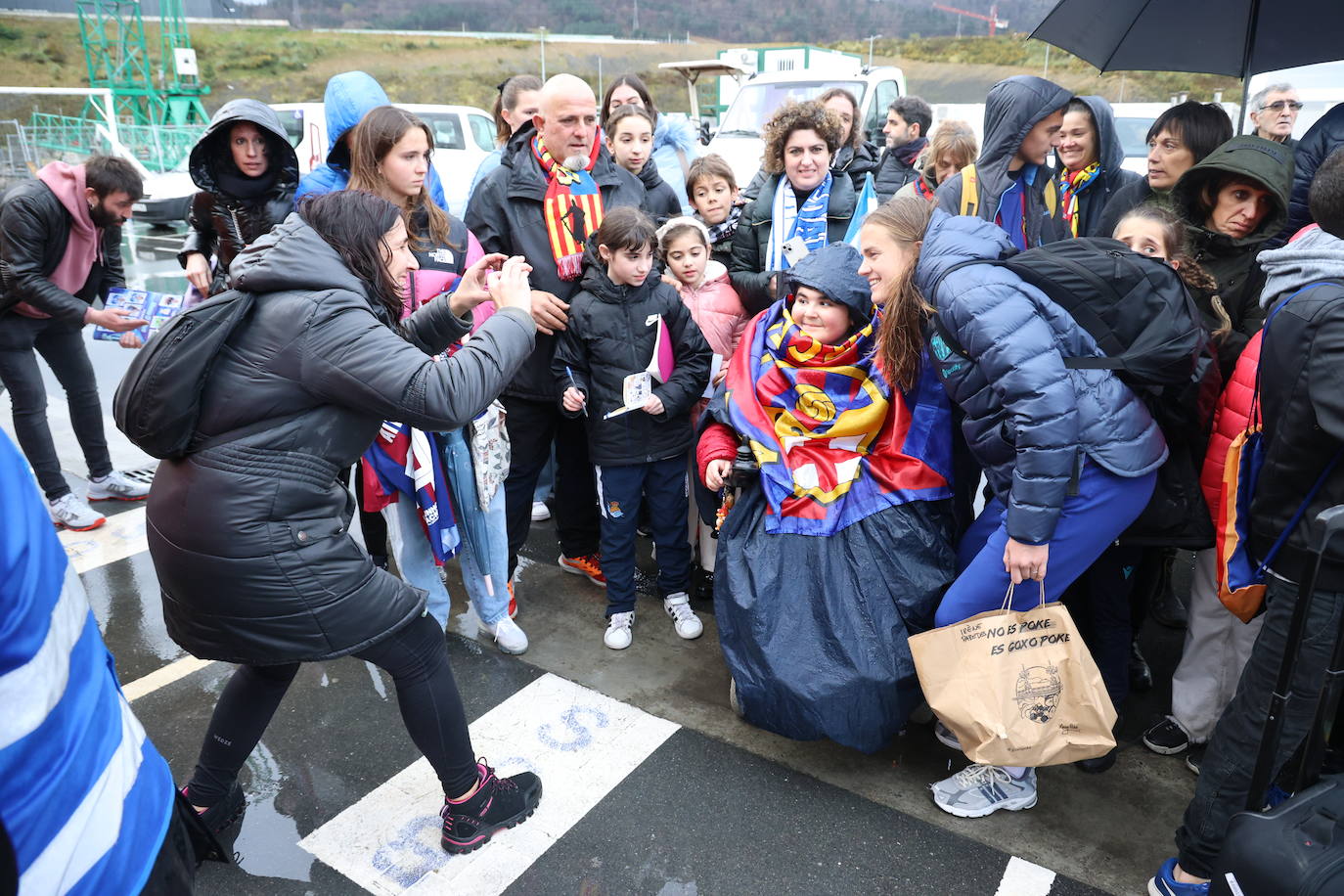 Las mejores imágenes del duelo entre la Real Sociedad y el Barcelona en Zubieta