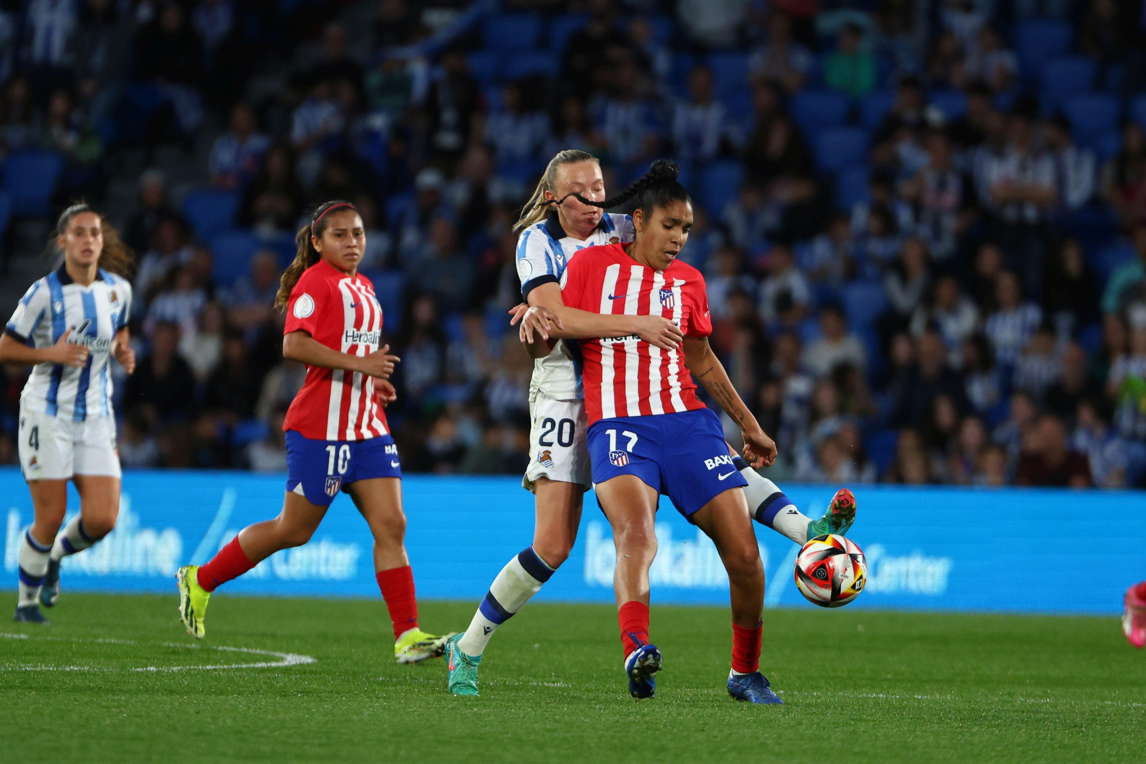 Las mejores imágenes del encuentro entre la Real Sociedad - Atlético de Madrid