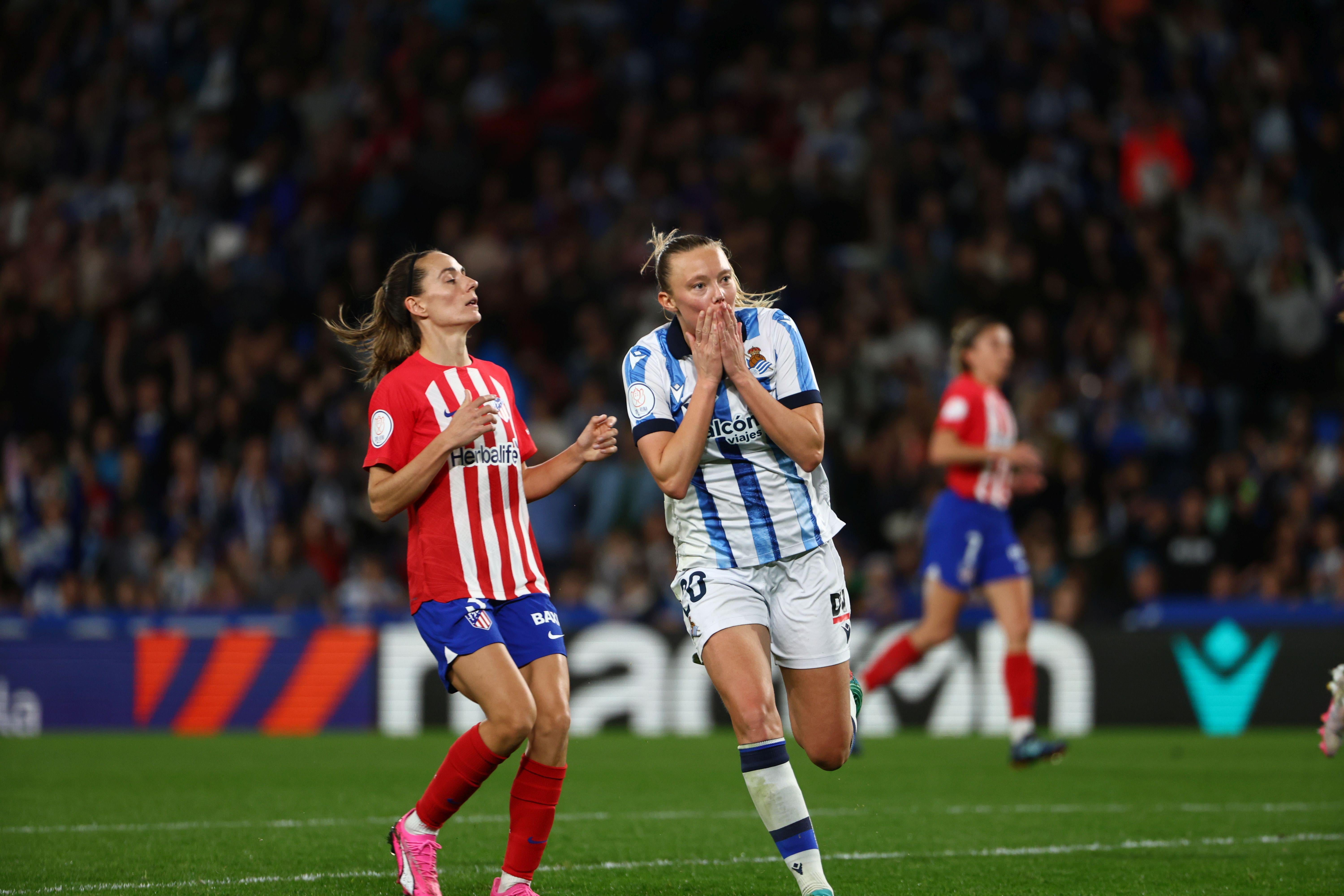 Las mejores imágenes del encuentro entre la Real Sociedad - Atlético de Madrid