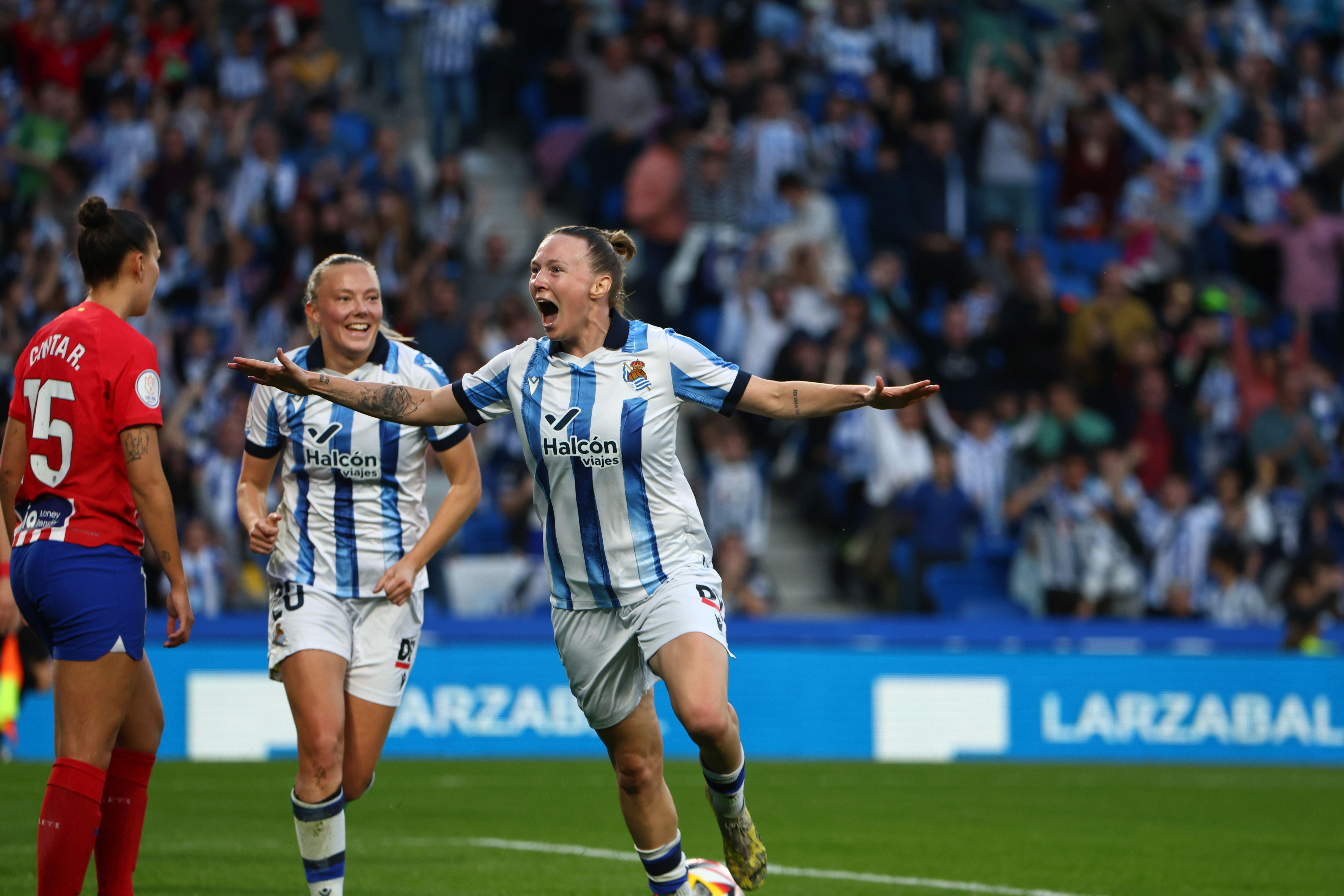 Las mejores imágenes del encuentro entre la Real Sociedad - Atlético de Madrid