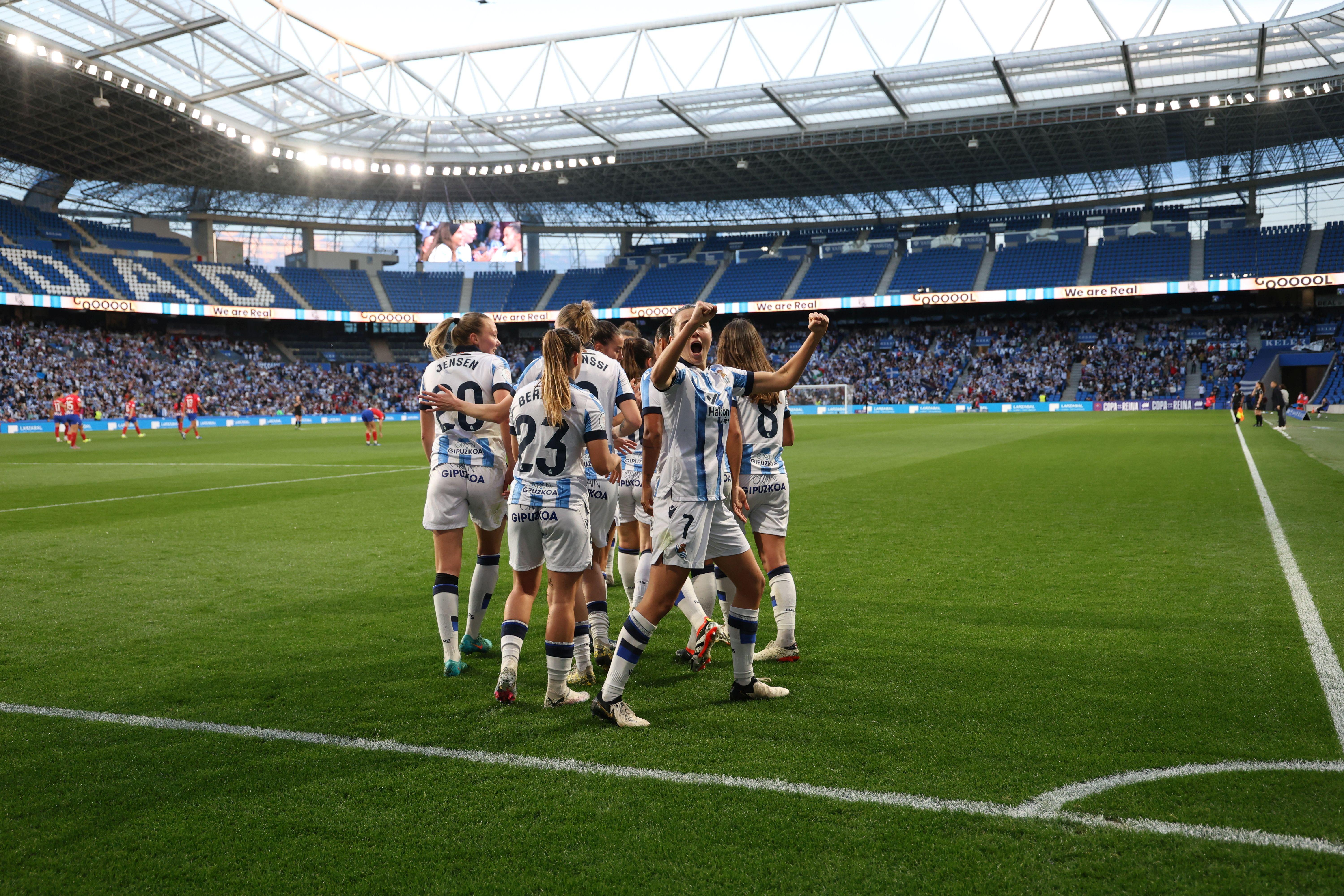 Las mejores imágenes del encuentro entre la Real Sociedad - Atlético de Madrid
