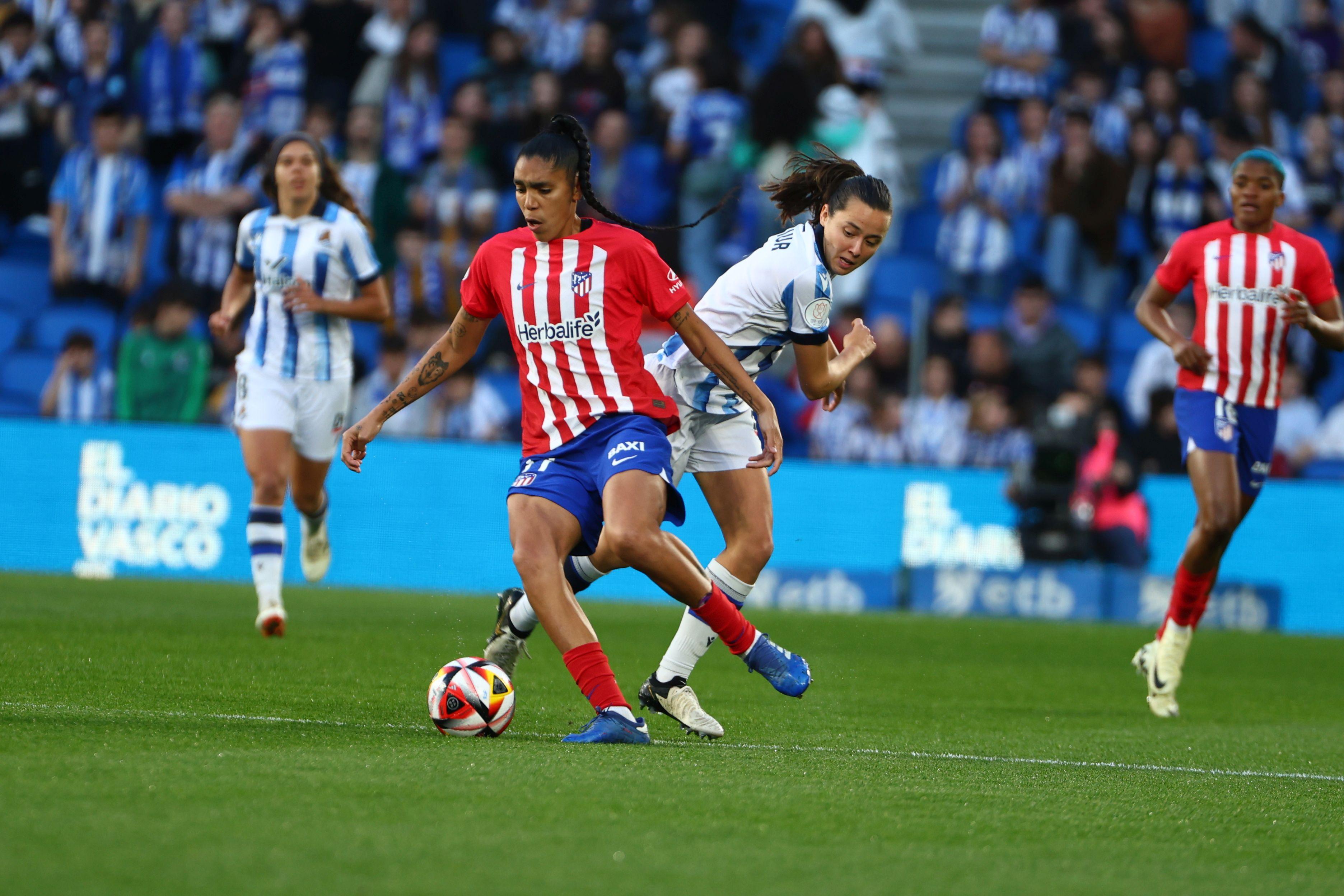 Las mejores imágenes del encuentro entre la Real Sociedad - Atlético de Madrid