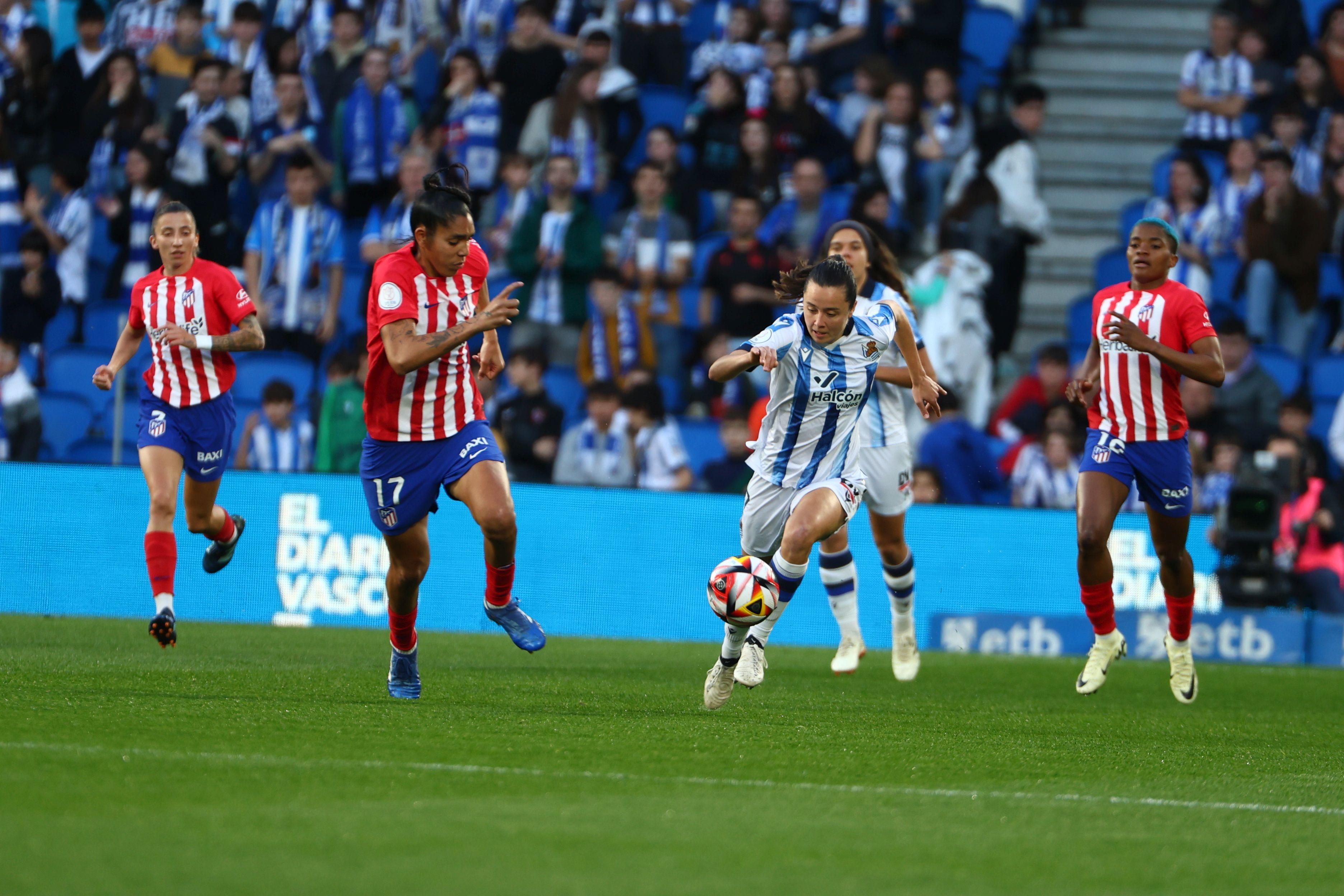 Las mejores imágenes del encuentro entre la Real Sociedad - Atlético de Madrid