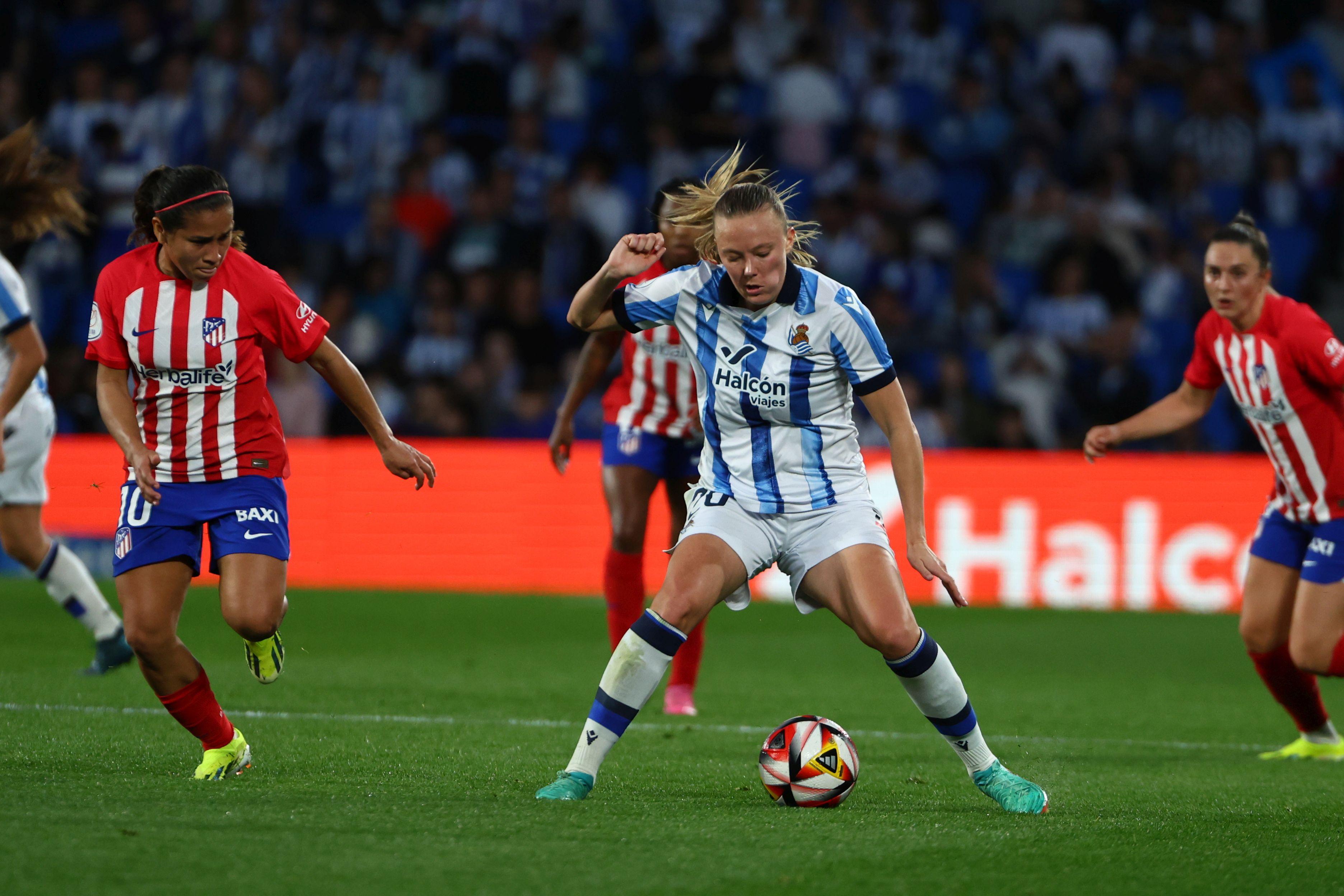 Las mejores imágenes del encuentro entre la Real Sociedad - Atlético de Madrid