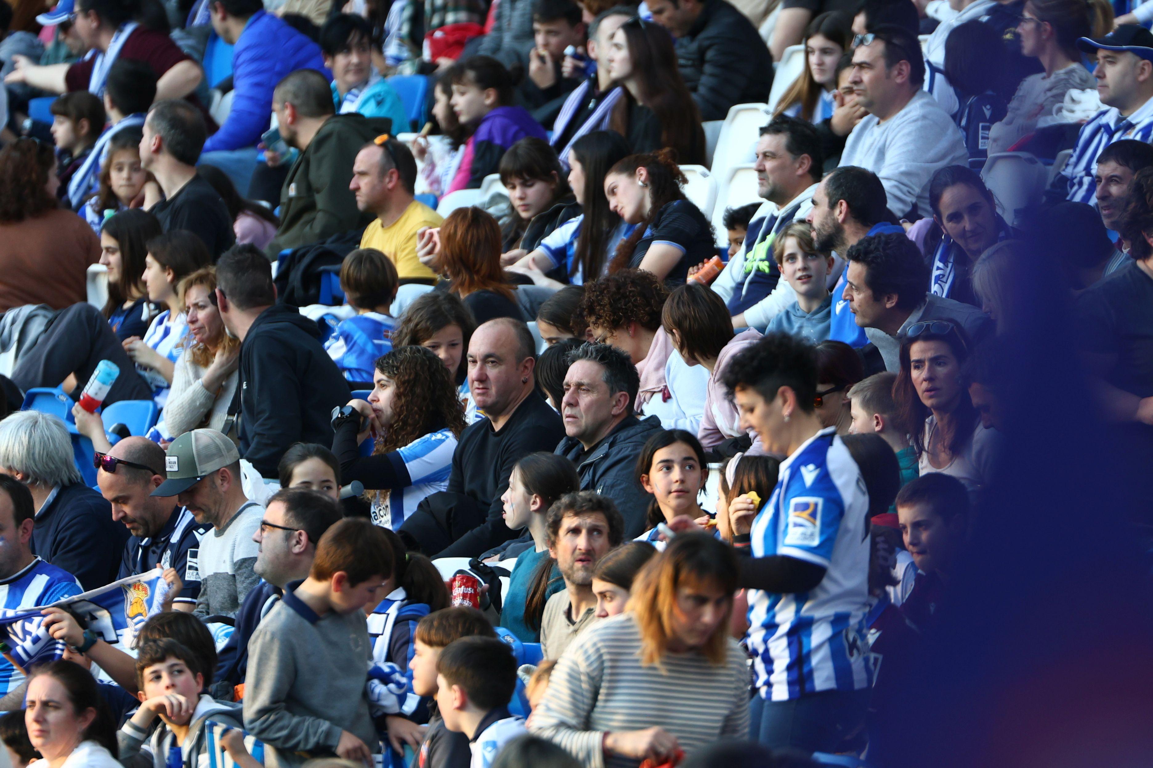 ¿Has estado en el Reale Arena? Búscate en las gradas