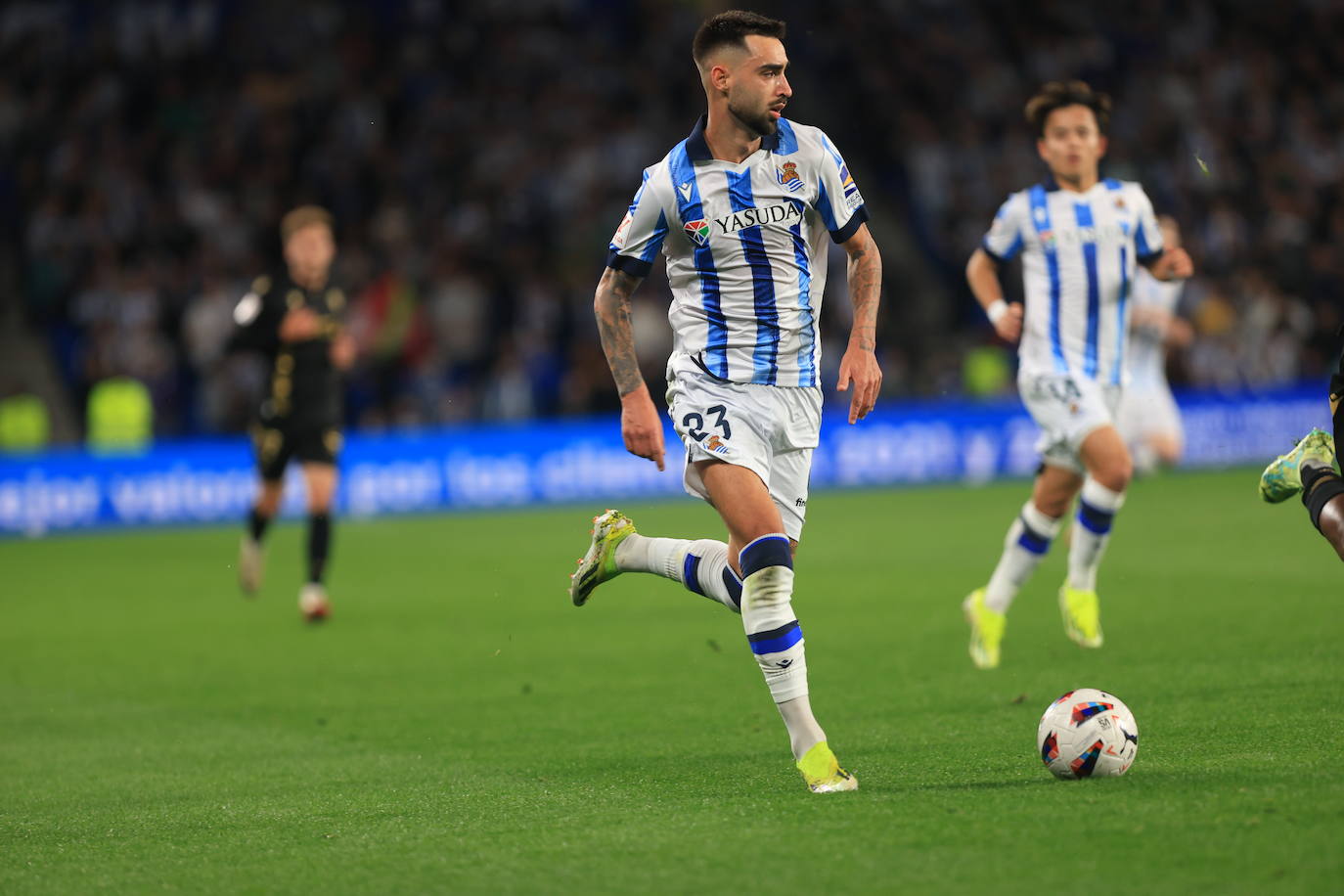 Las mejores imágenes del Real Sociedad - Cádiz