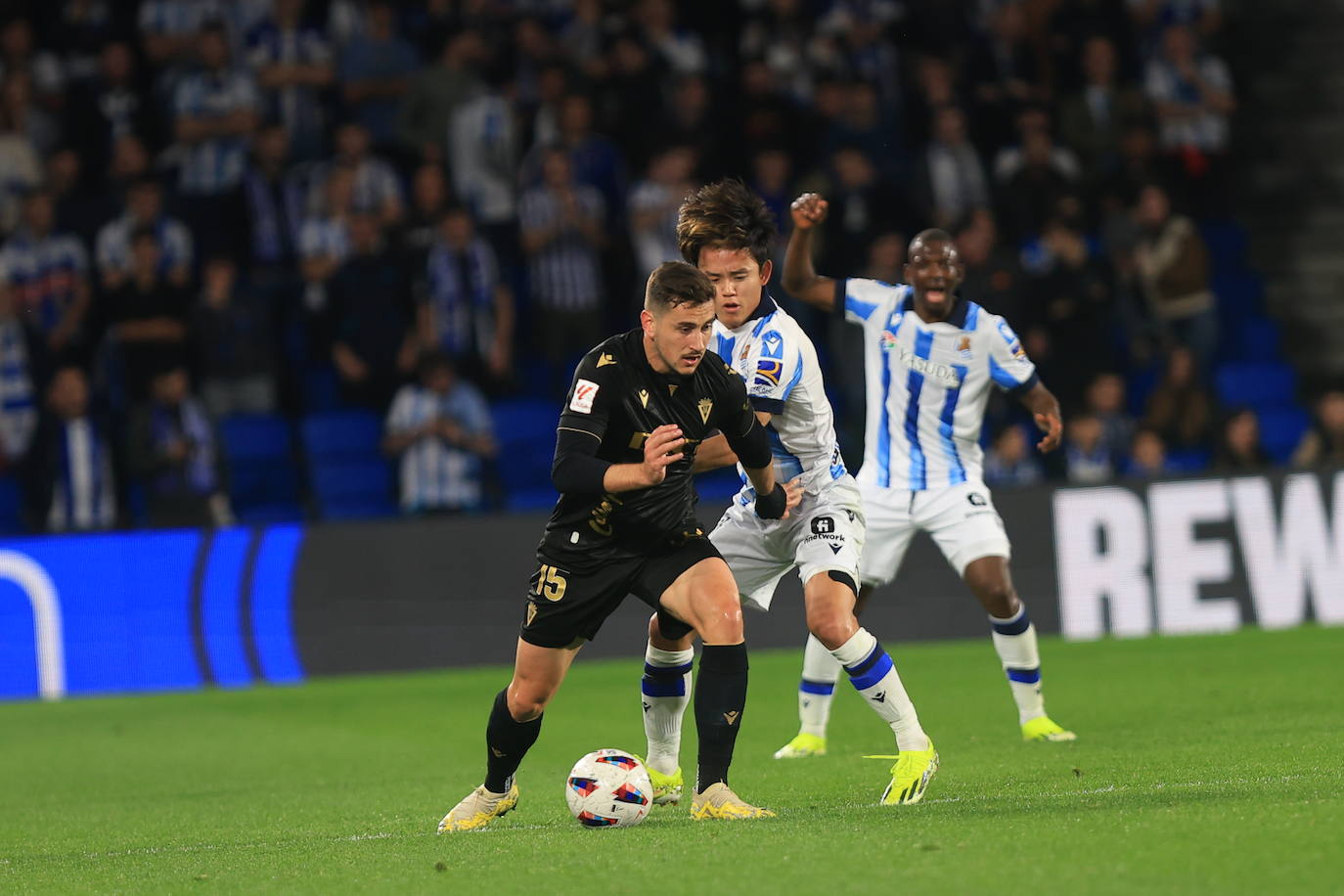 Las mejores imágenes del Real Sociedad - Cádiz