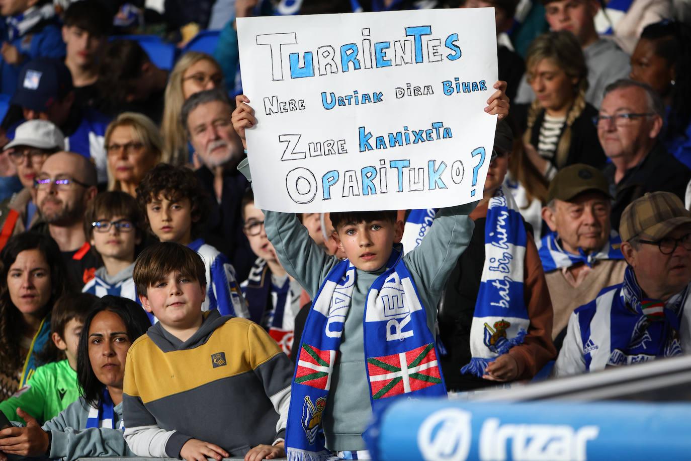 ¿Has estado en el Reale Arena? Búscate en las gradas