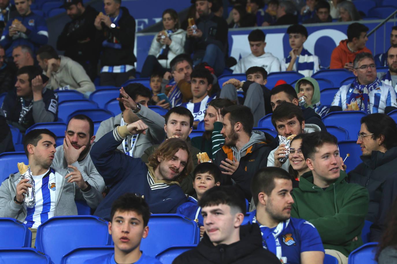 ¿Has estado en el Reale Arena? Búscate en las gradas