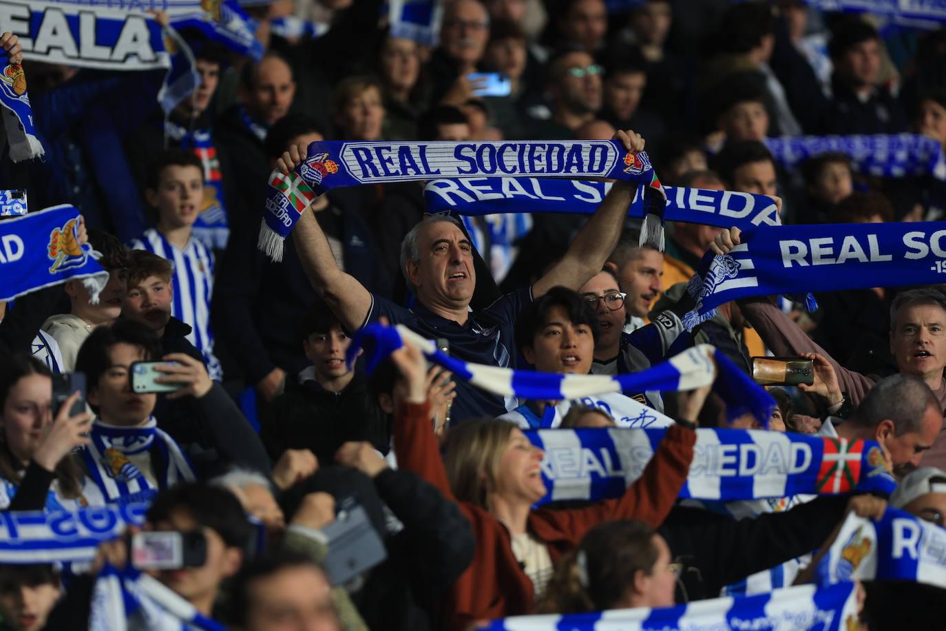 ¿Has estado en el Reale Arena? Búscate en las gradas