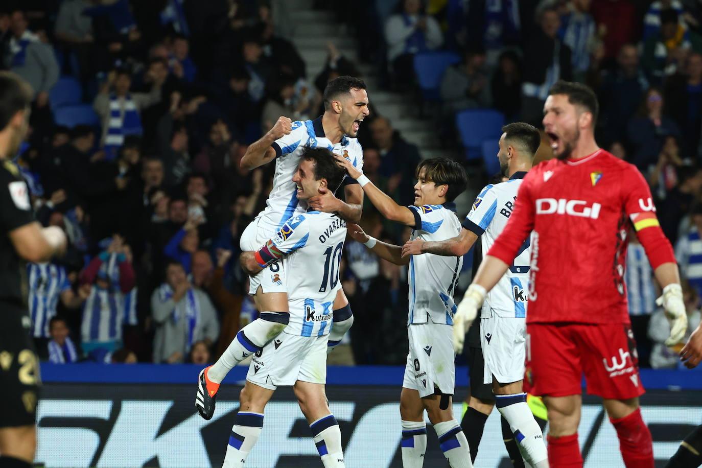 Las mejores imágenes del Real Sociedad - Cádiz
