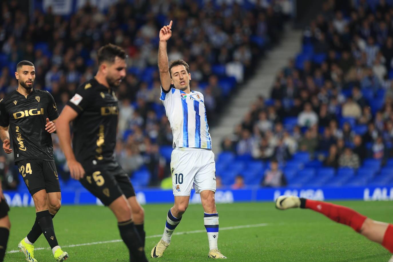 Las mejores imágenes del Real Sociedad - Cádiz
