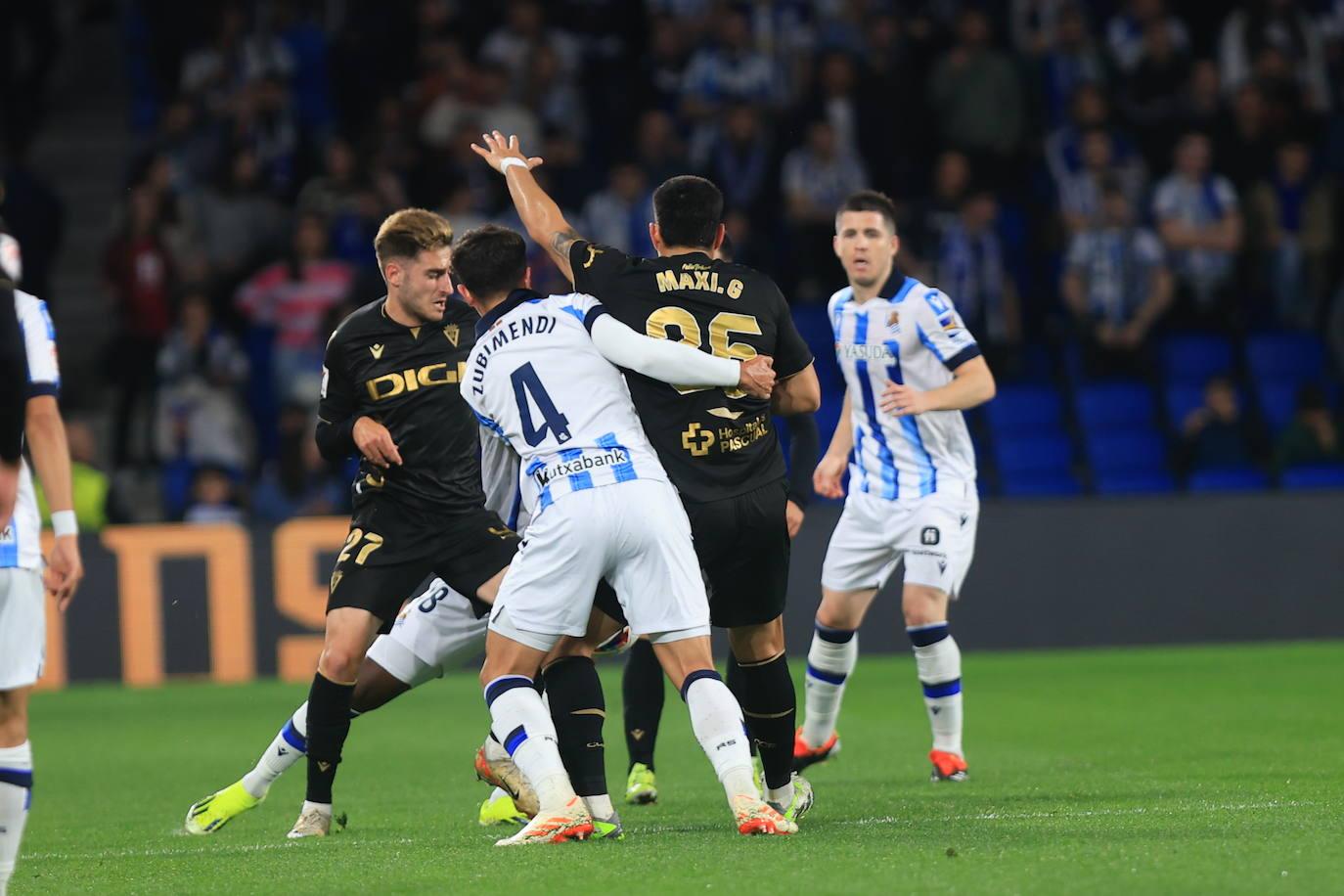 Las mejores imágenes del Real Sociedad - Cádiz
