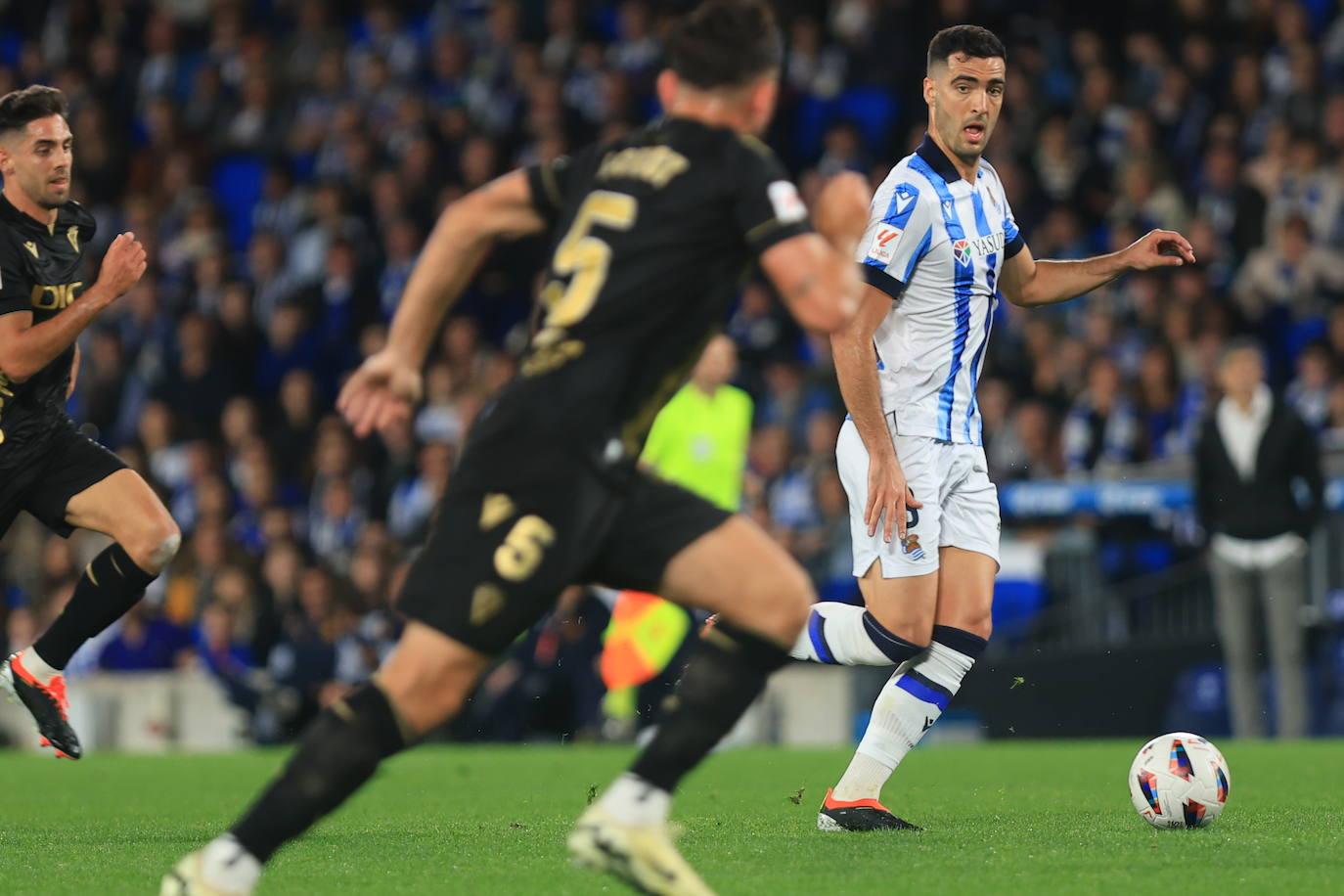 Las mejores imágenes del Real Sociedad - Cádiz