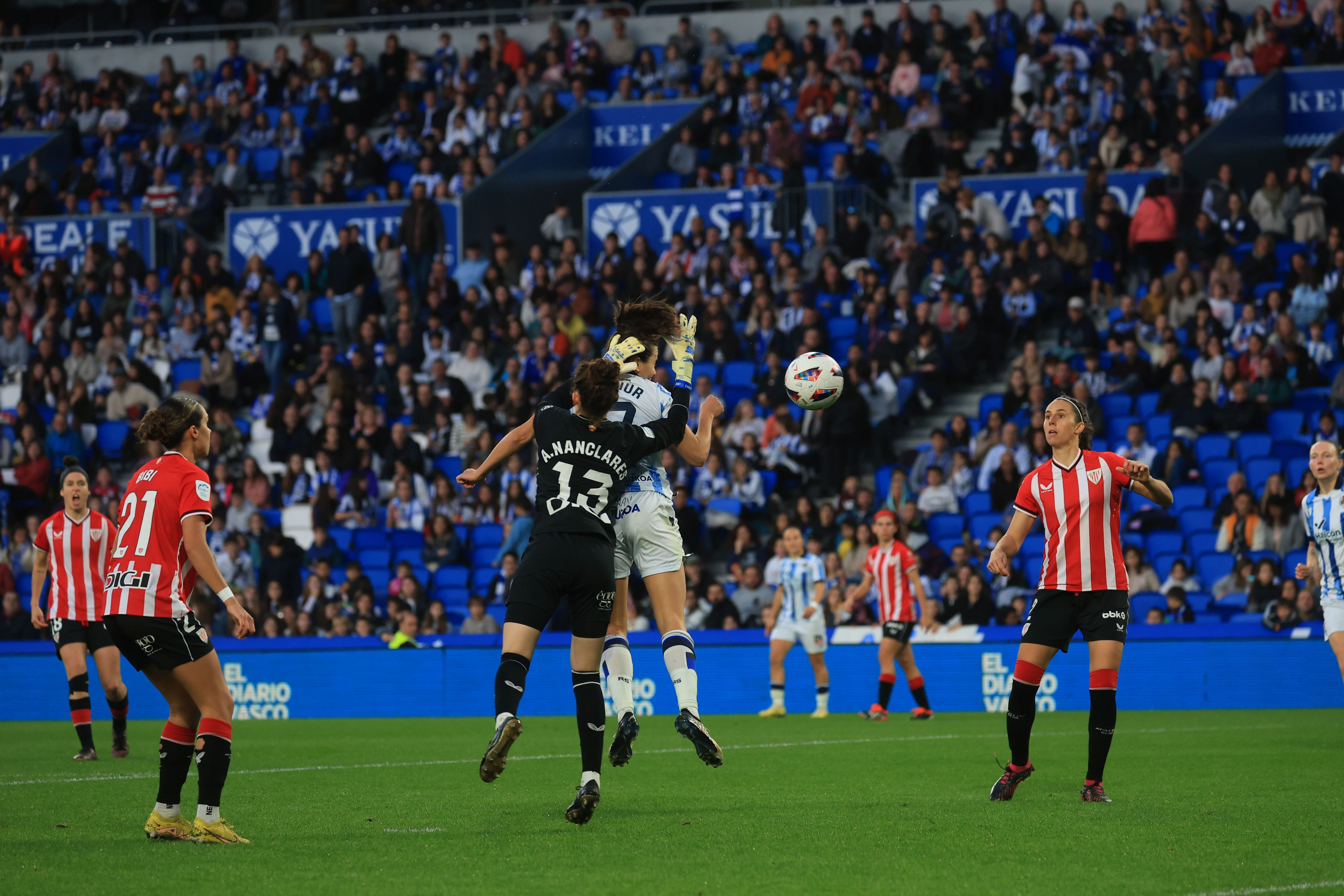 Las mejores imágenes del derbi vasco