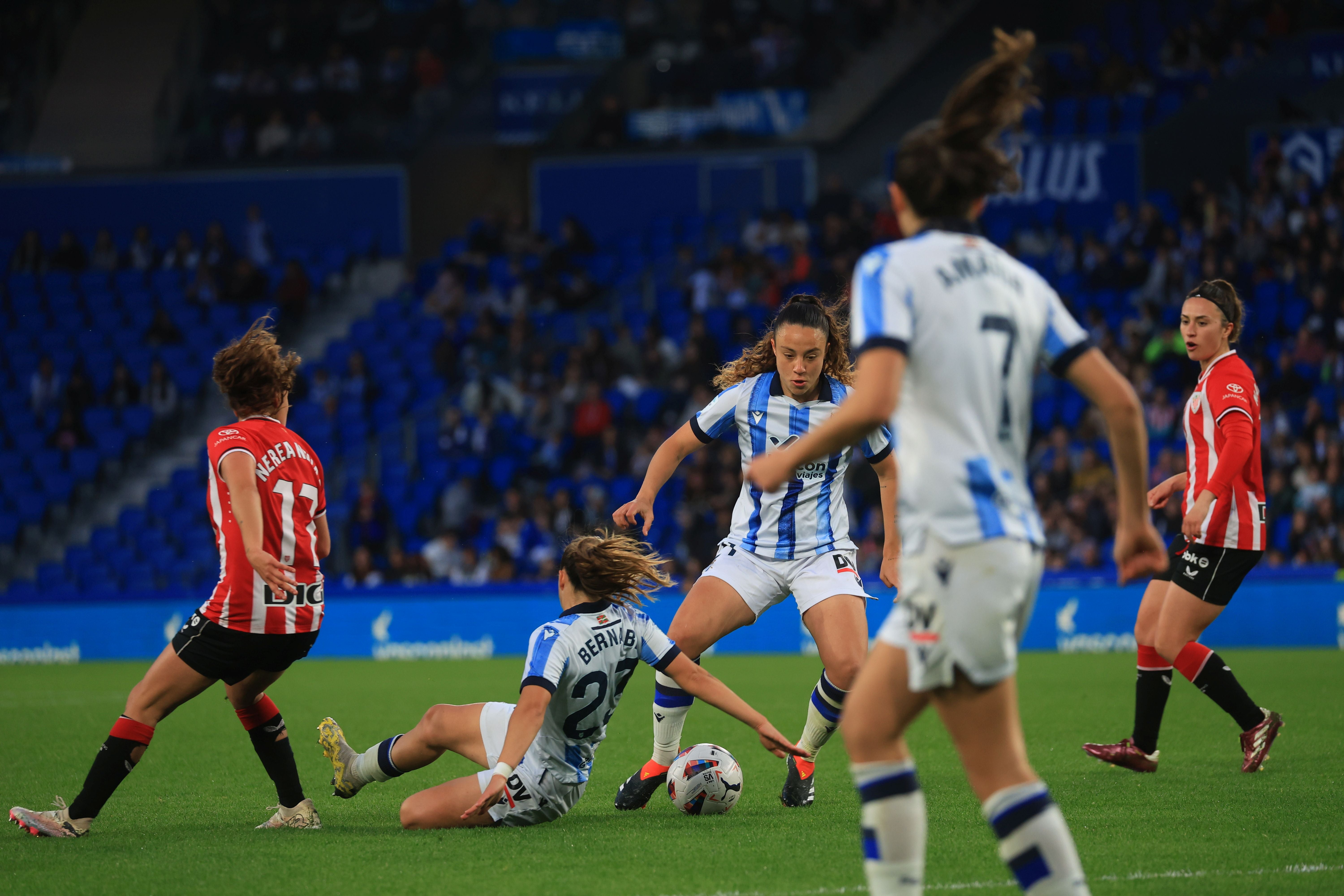 Las mejores imágenes del derbi vasco