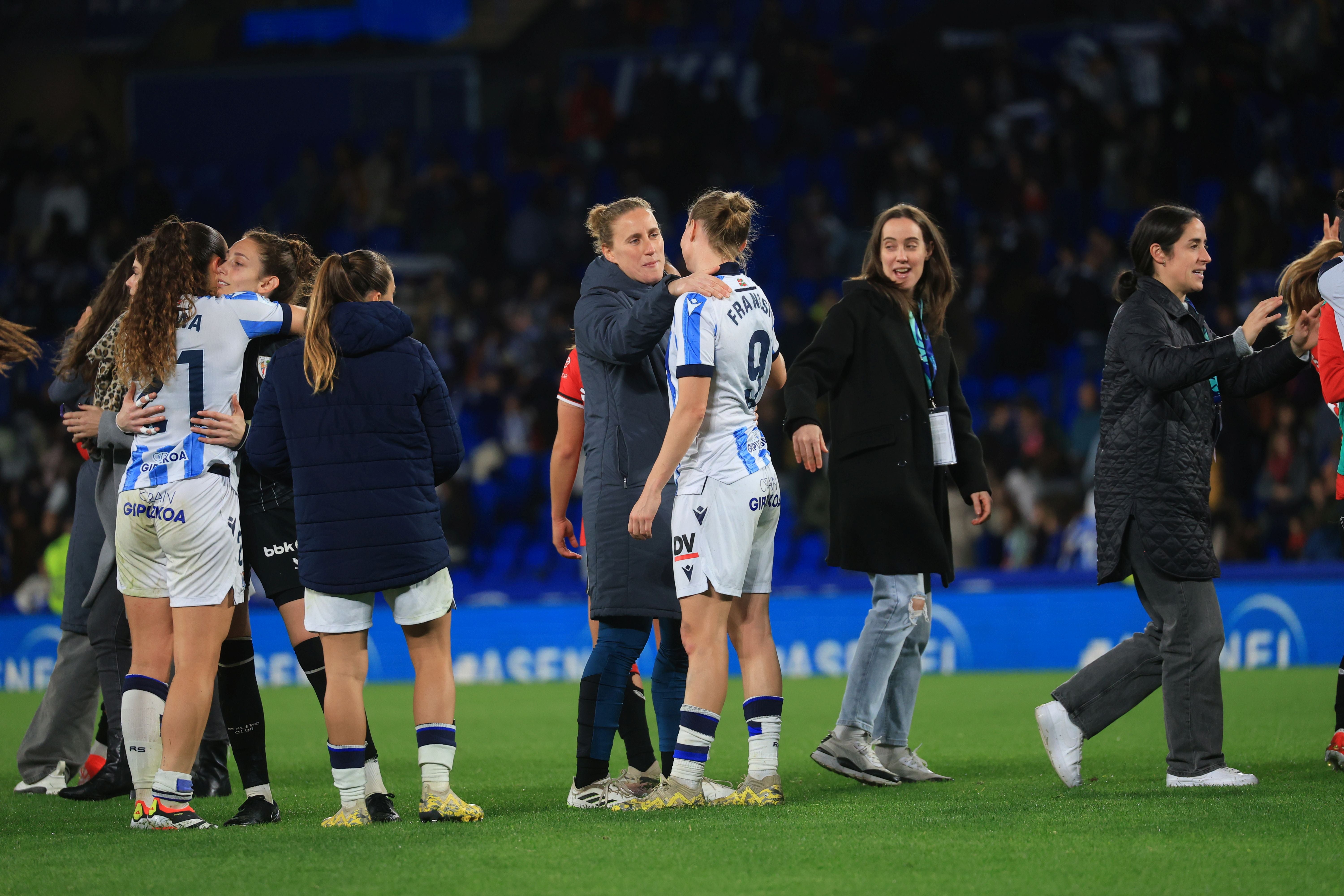 Las mejores imágenes del derbi vasco