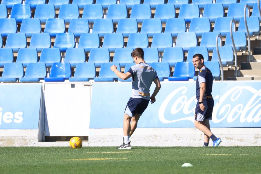 Alegría en el césped de Zubieta