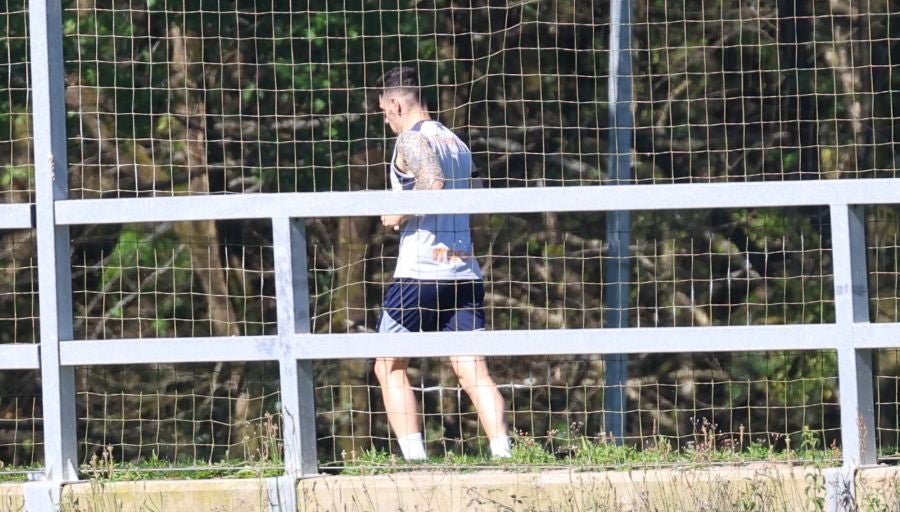 Alegría en el césped de Zubieta