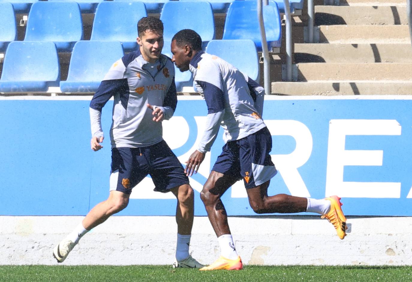 La Real se ejercita en Zubieta