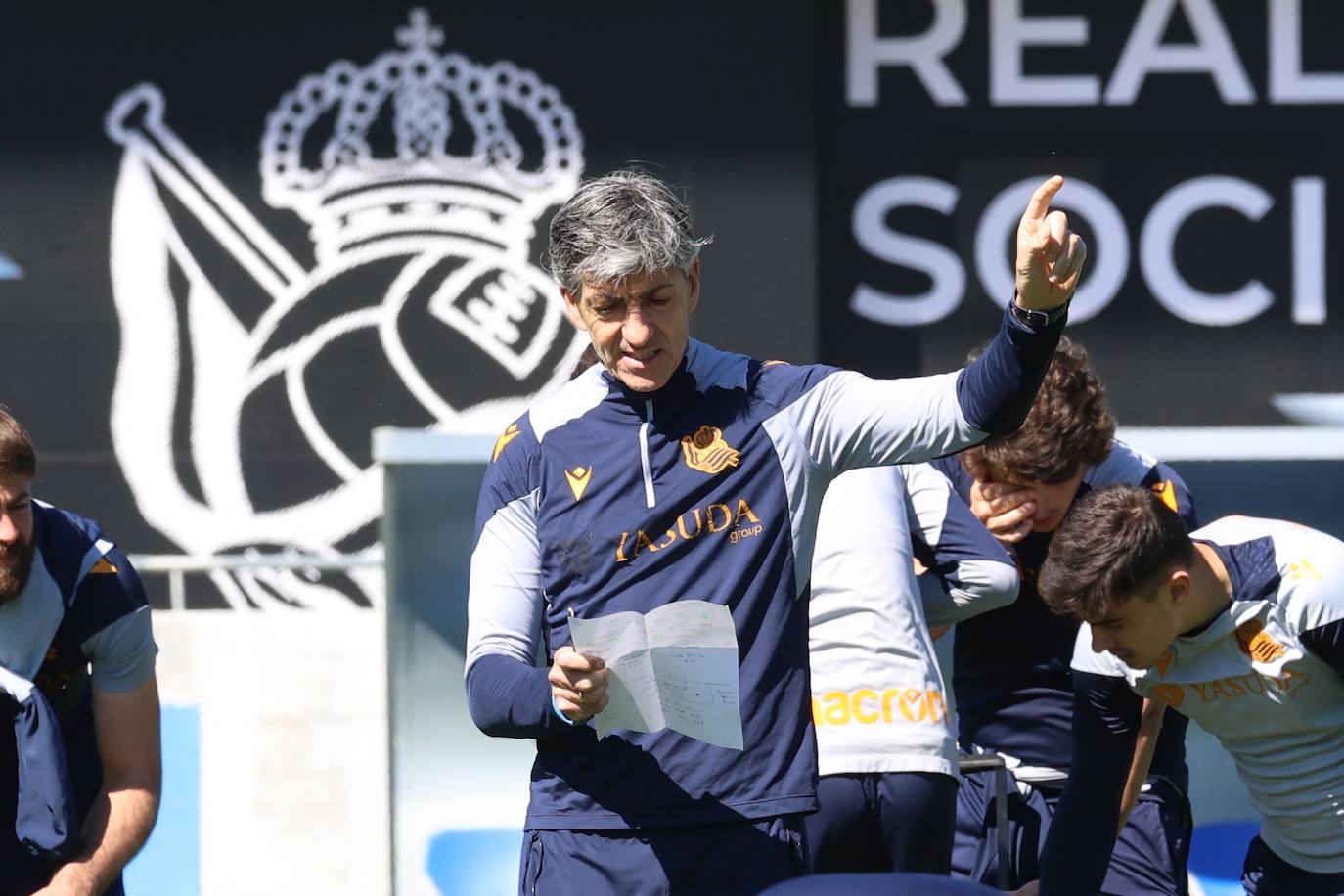 La Real se ejercita en Zubieta