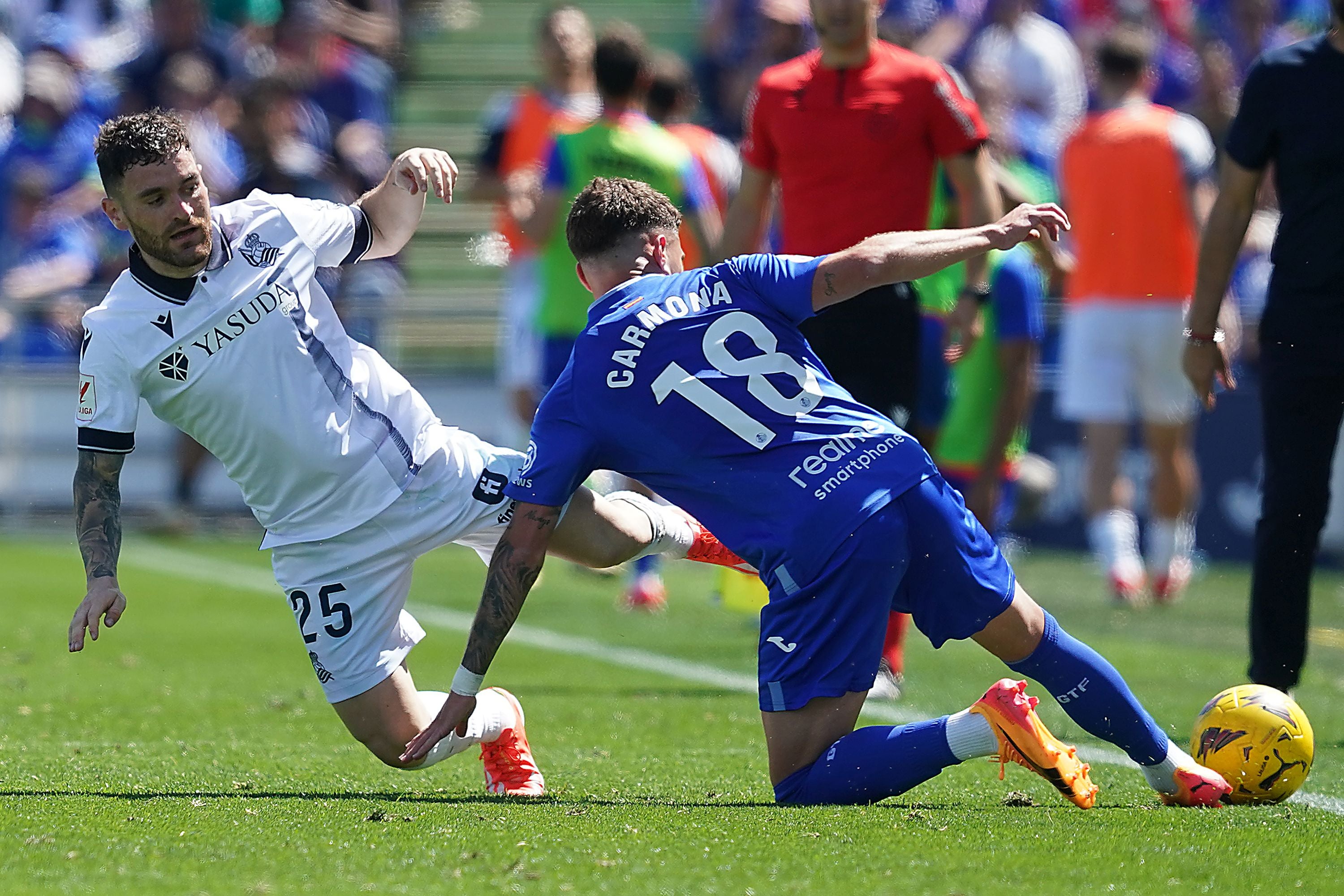 Las mejores imágenes del Getafe-Real Sociedad