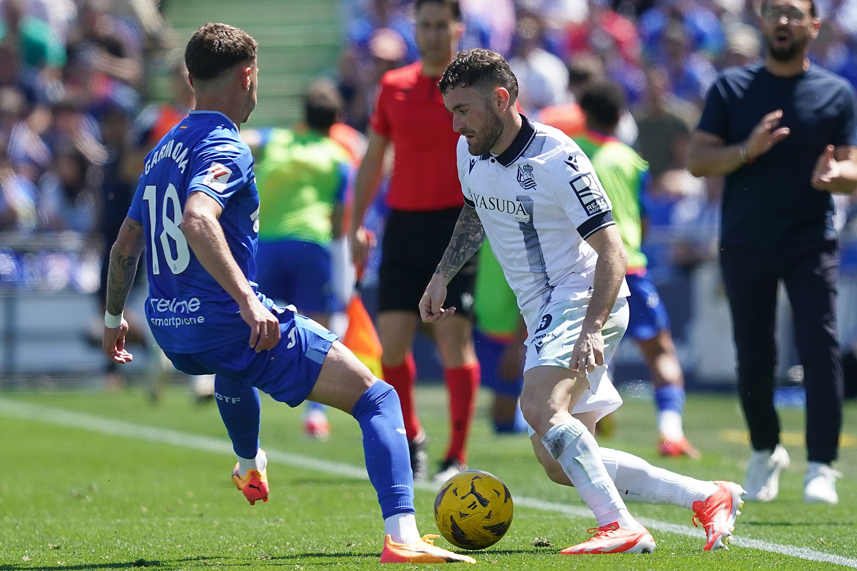 Las mejores imágenes del Getafe-Real Sociedad