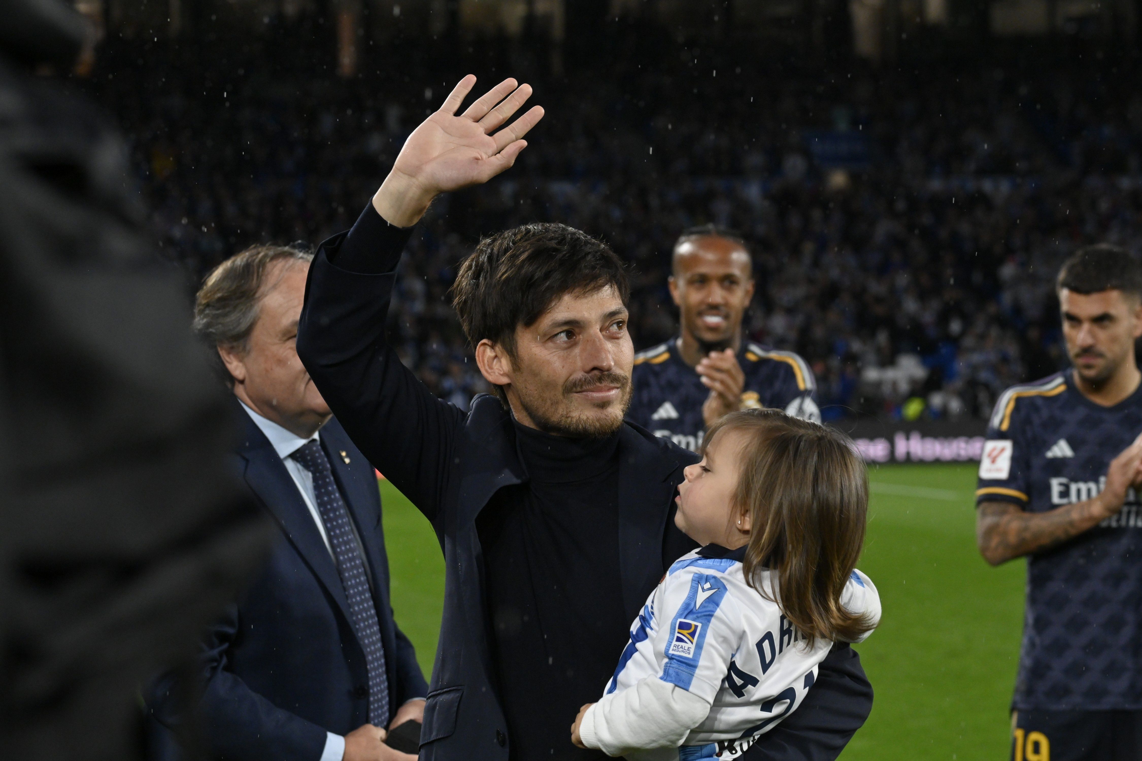 Mira las mejores imágenes del homenaje a David Silva