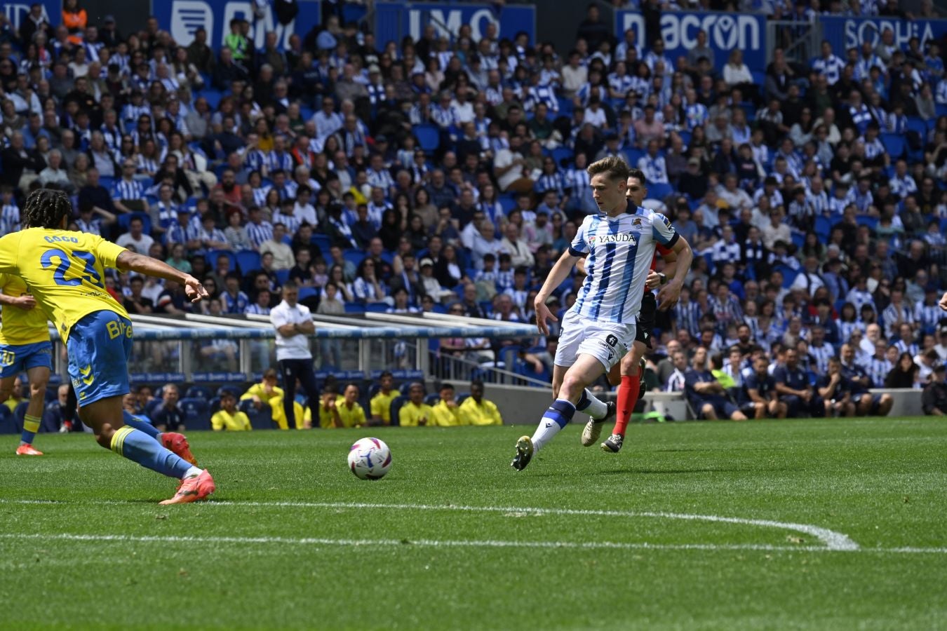 La victoria de la Real ante Las Palmas, en imágenes
