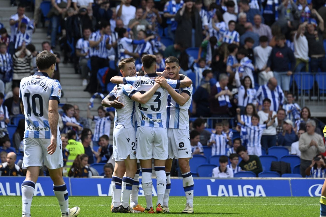 La victoria de la Real ante Las Palmas, en imágenes