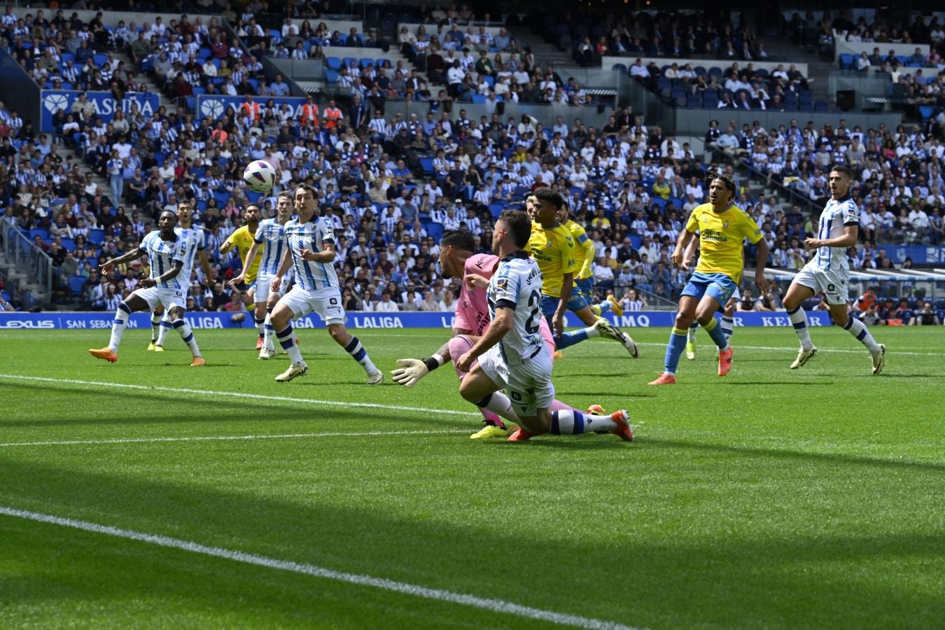 La victoria de la Real ante Las Palmas, en imágenes