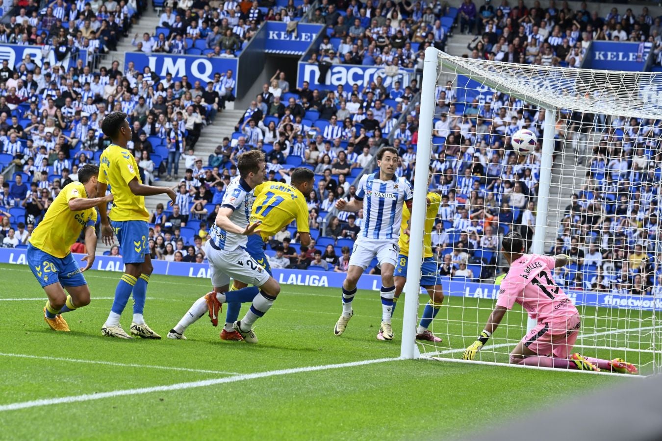 La victoria de la Real ante Las Palmas, en imágenes