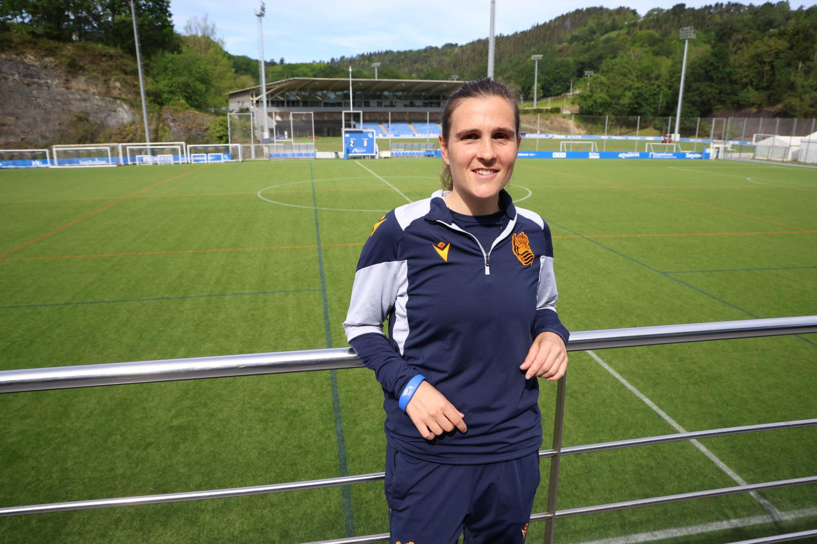 Sandra Ramajo, actual entrenadora de categorías inferiores del club.