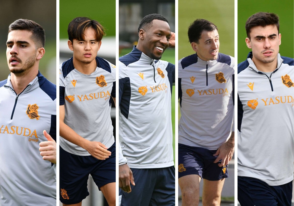 Cinco atacantes para tres plazas, bendito dilema para Imanol