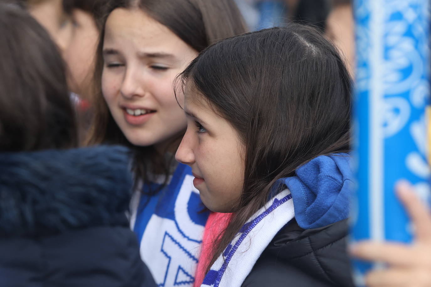 Gran ambiente en la fan zone de Sagüés